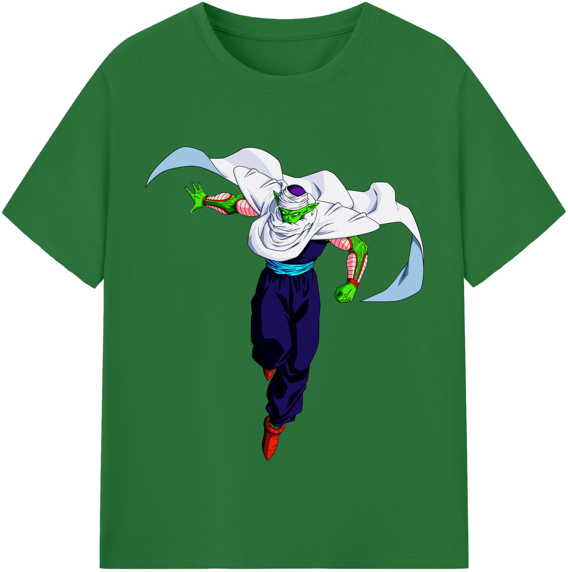 （画像用） ドラゴンボール ピッコロ DRAGON BALL Piccolo 綿100％半袖Tシャツ（フロントプリント）