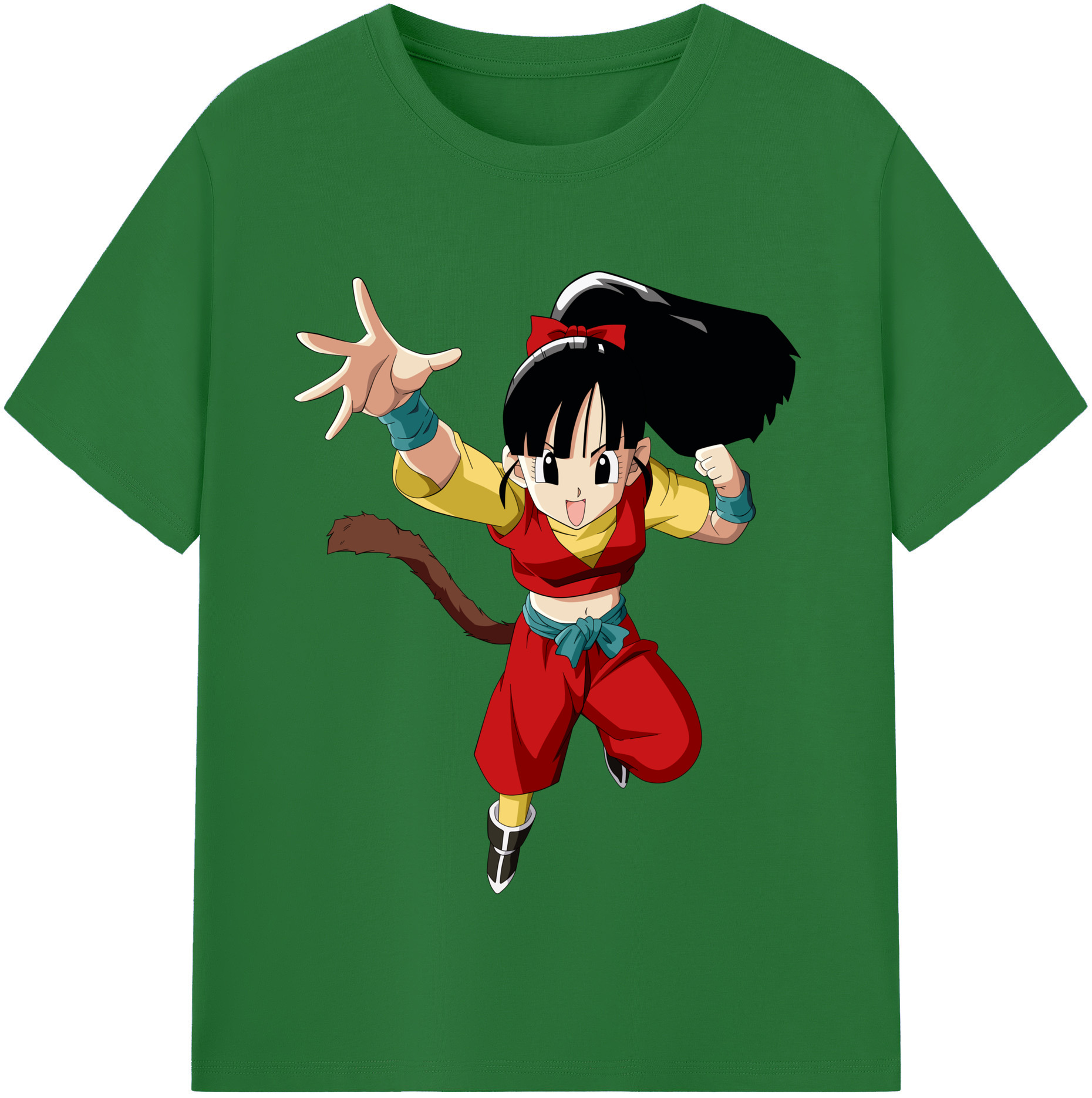 （画像用） ドラゴンボール パン DRAGON BALL Pan 綿100％半袖Tシャツ（フロントプリント）