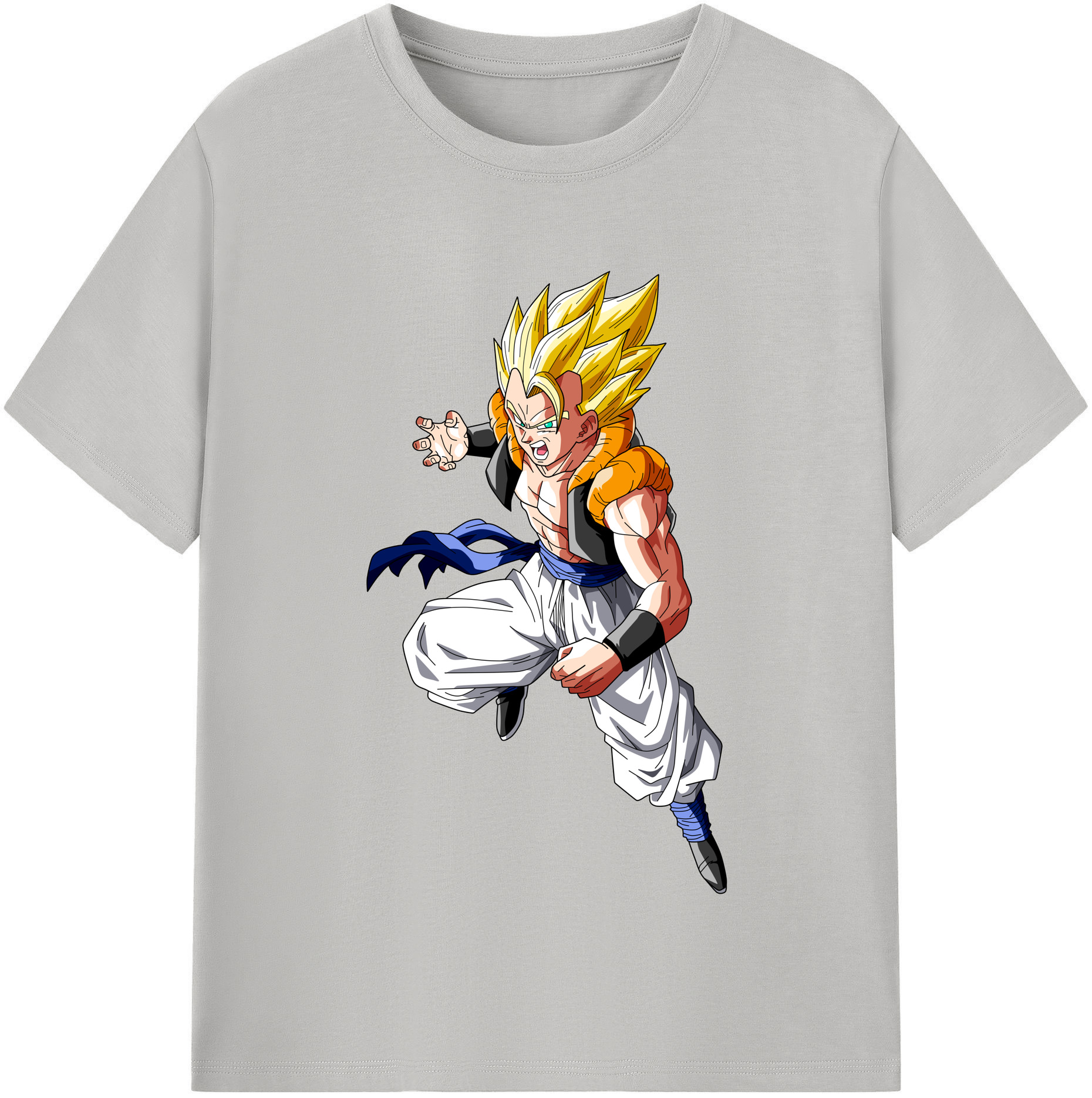 （画像用） ドラゴンボール ベジータ四世（Bejīta Yonsei）DRAGON BALL Vegeta IV 綿100％半袖Tシャツ（フロントプリント）