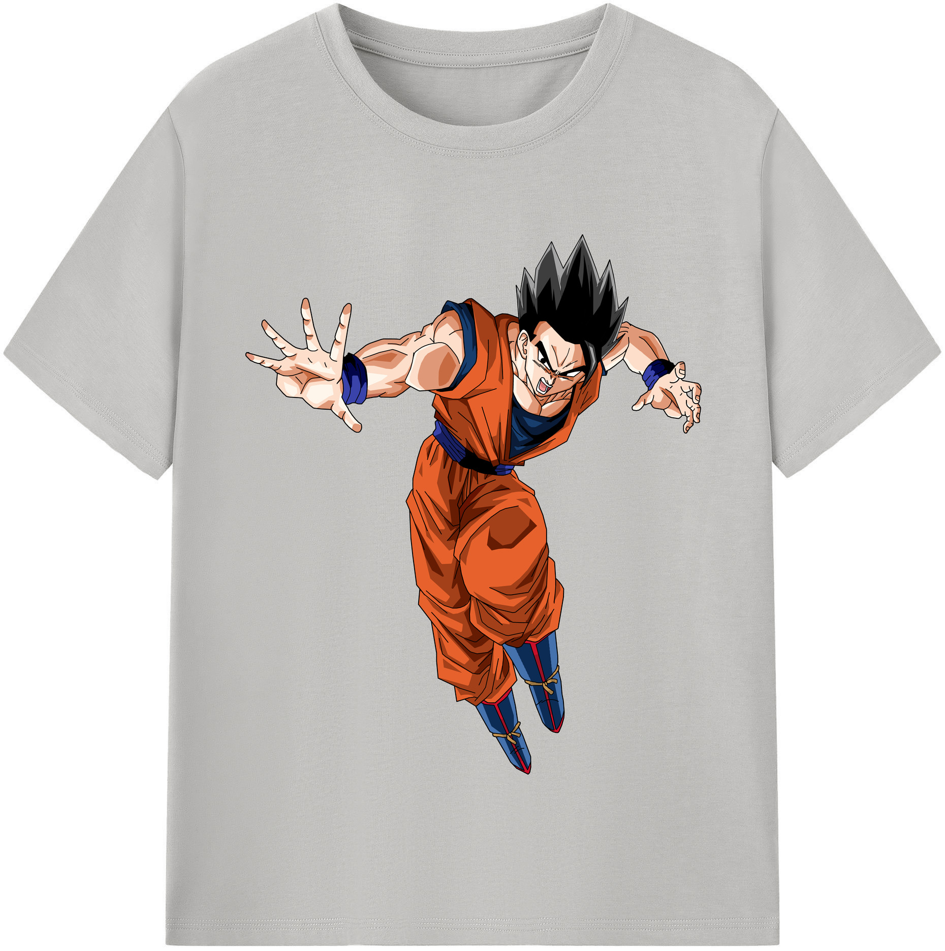 （画像用） ドラゴンボール 孫 悟飯（そんごはん）DRAGON BALL Son Gohan 綿100％半袖Tシャツ（フロントプリント）