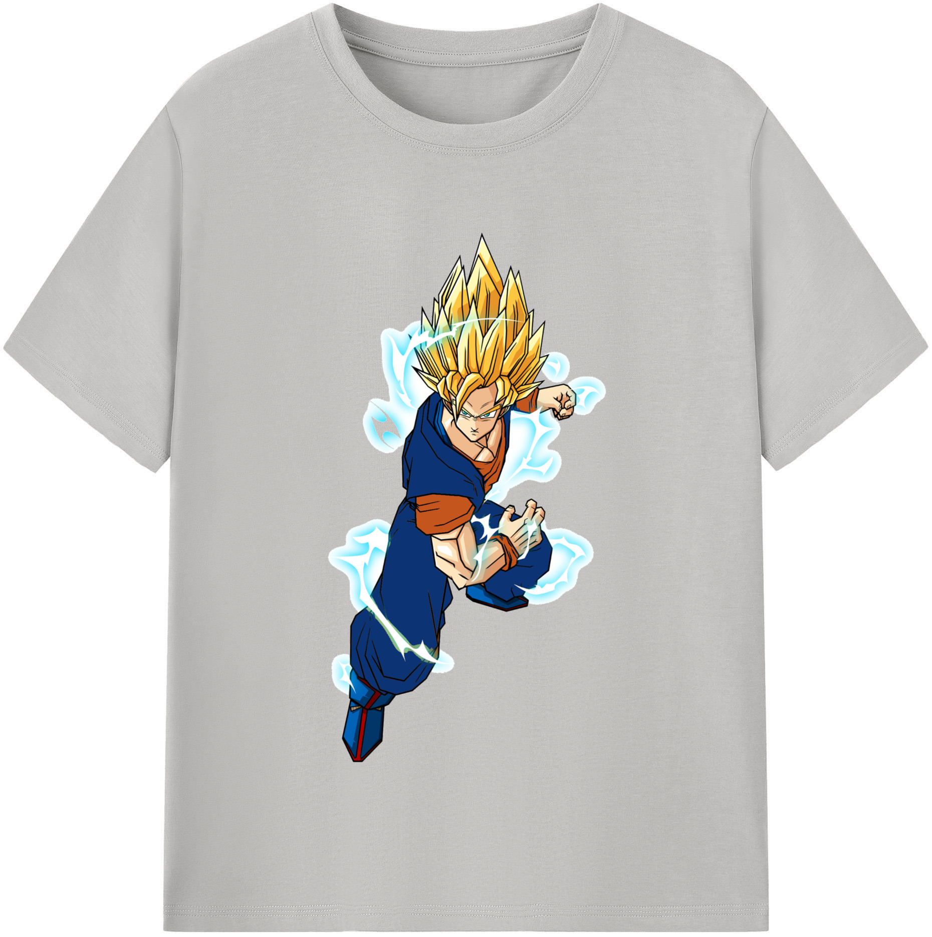 （画像用） ドラゴンボール 孫 悟飯（そんごはん）DRAGON BALL Son Gohan 綿100％半袖Tシャツ（フロントプリント）