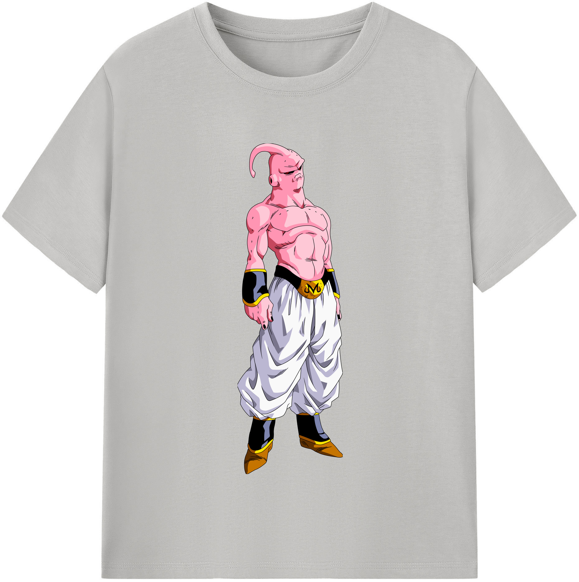 （画像用） ドラゴンボール 魔人ブウ DRAGON BALL Majin Buu 綿100％半袖Tシャツ（フロントプリント）