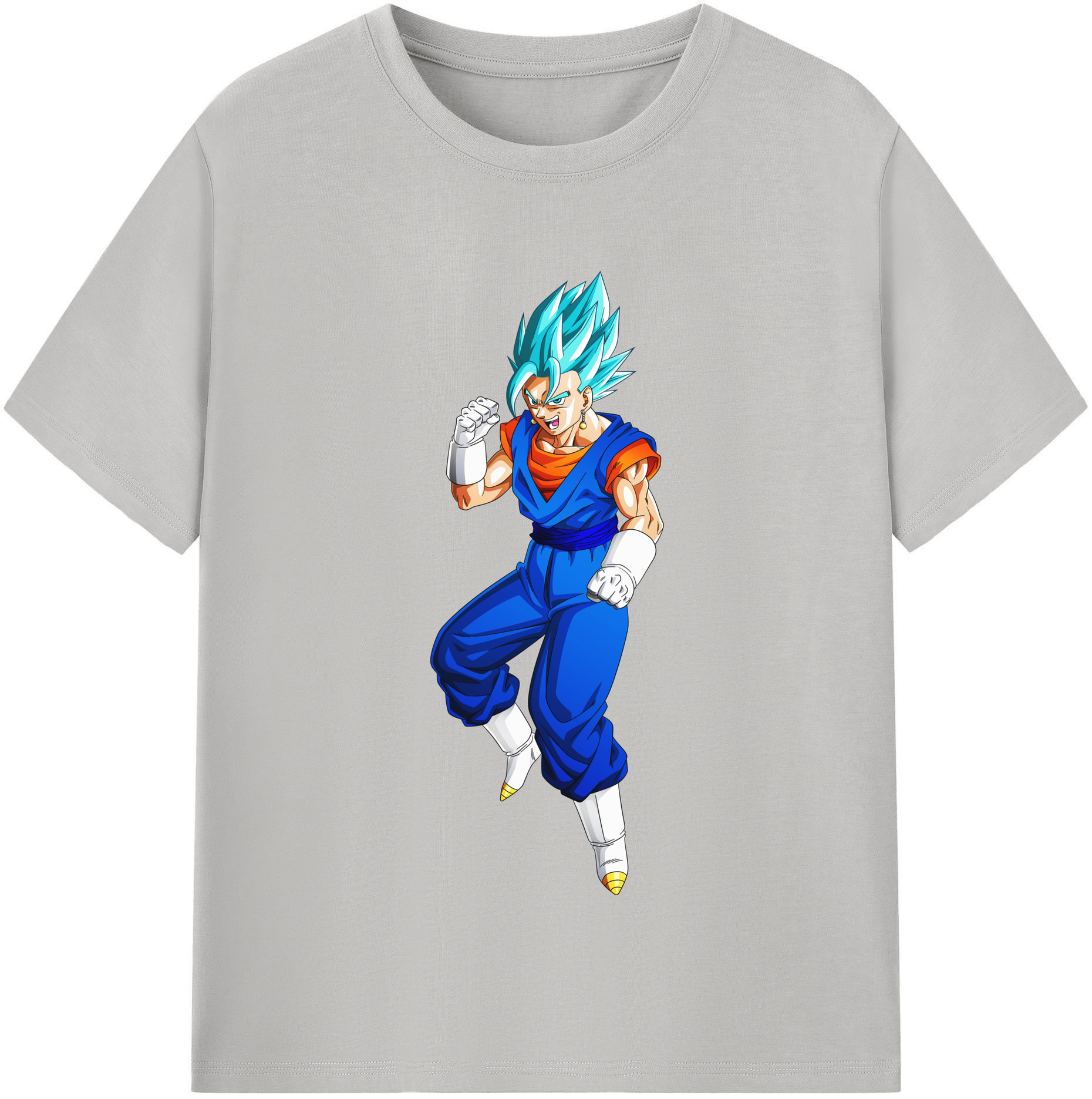 （画像用） ドラゴンボール ベジット DRAGON BALL Vegetto 綿100％半袖Tシャツ（フロントプリント）