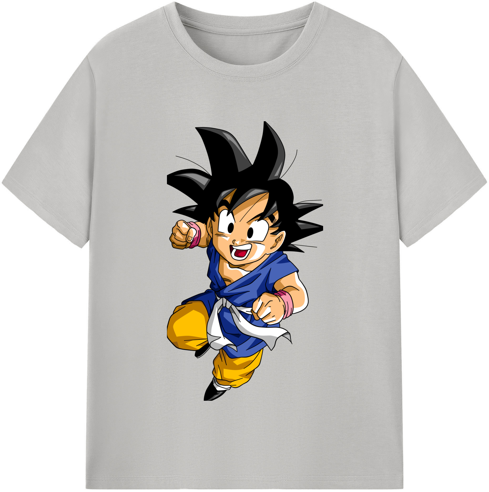 （画像用） ドラゴンボール 孫悟天 そん ごてん DRAGON BALL Son Goten 綿100％半袖Tシャツ（フロントプリント）