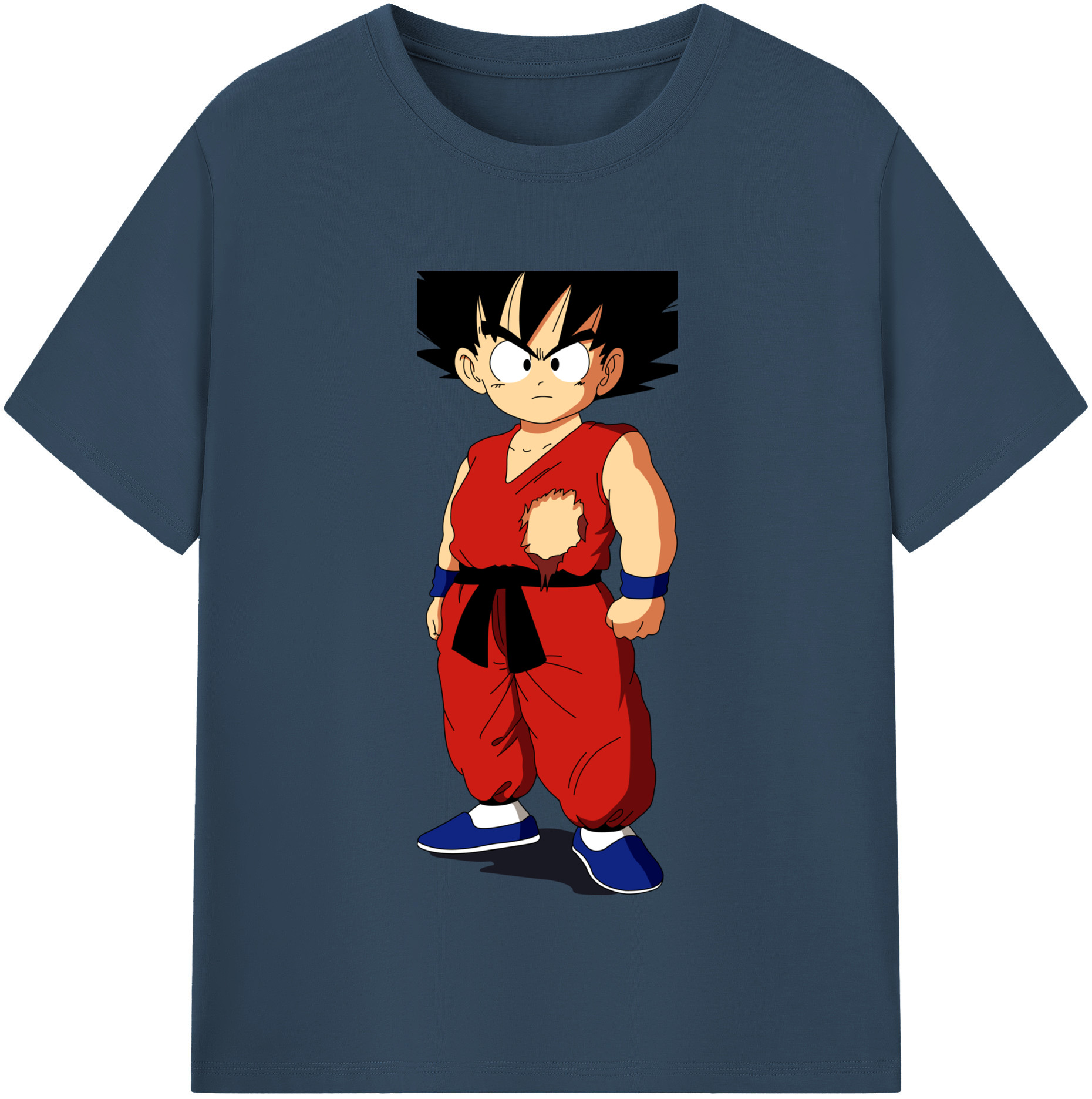 （画像用） ドラゴンボール 孫悟空（そん ごくう）Son Goku カカロット DRAGON BALL Kakarotto 綿100％半袖Tシャツ（フロントプリント）