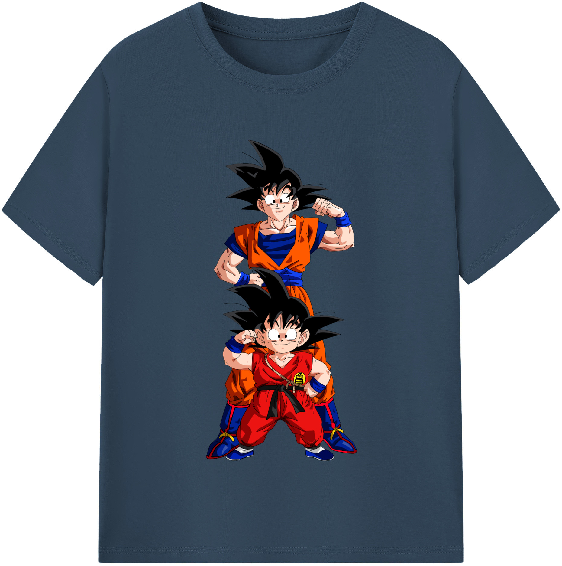 （画像用） ドラゴンボール 孫悟空（そん ごくう）Son Goku カカロット DRAGON BALL Kakarotto 綿100％半袖Tシャツ（フロントプリント）
