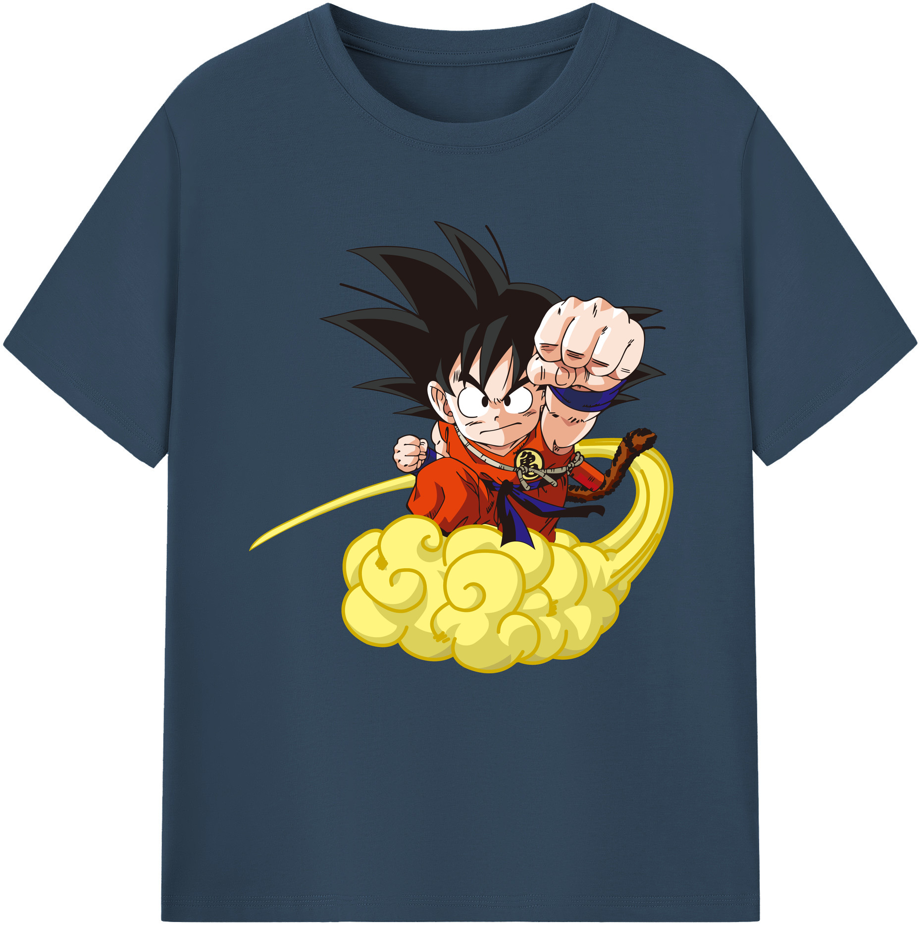 （画像用） ドラゴンボール 孫悟空（そん ごくう）Son Goku カカロット DRAGON BALL Kakarotto 綿100％半袖Tシャツ（フロントプリント）