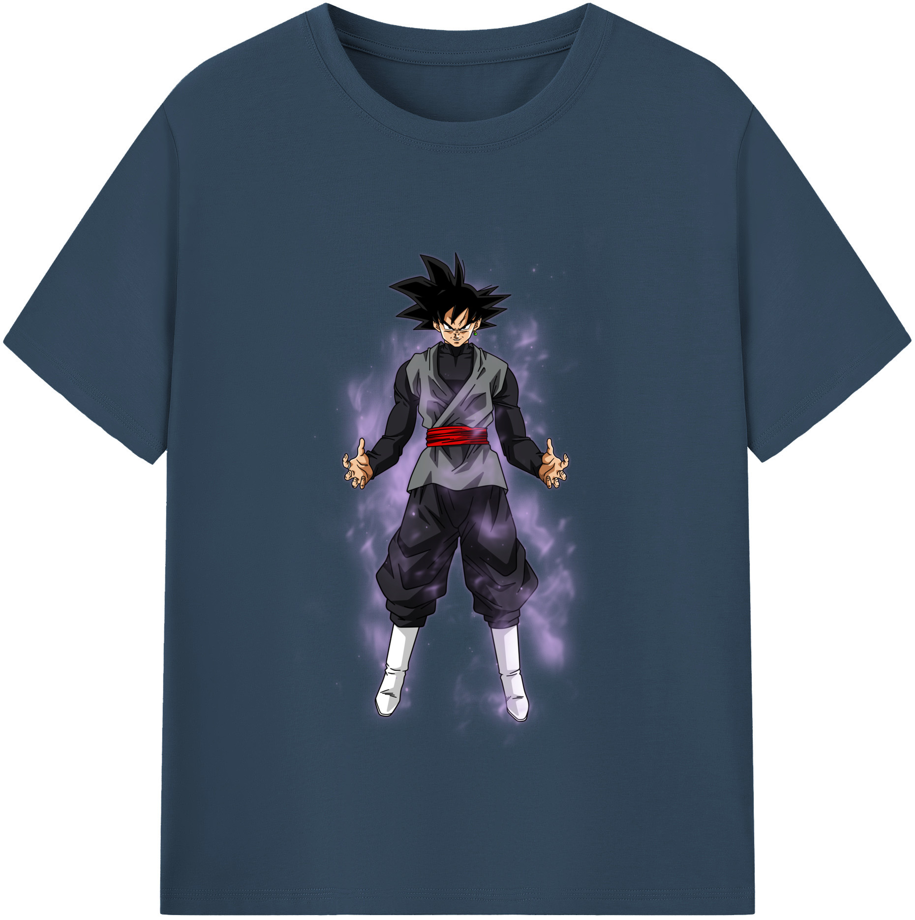 （画像用） ドラゴンボール ベジータ四世（Bejīta Yonsei）DRAGON BALL Vegeta IV 綿100％半袖Tシャツ（フロントプリント）