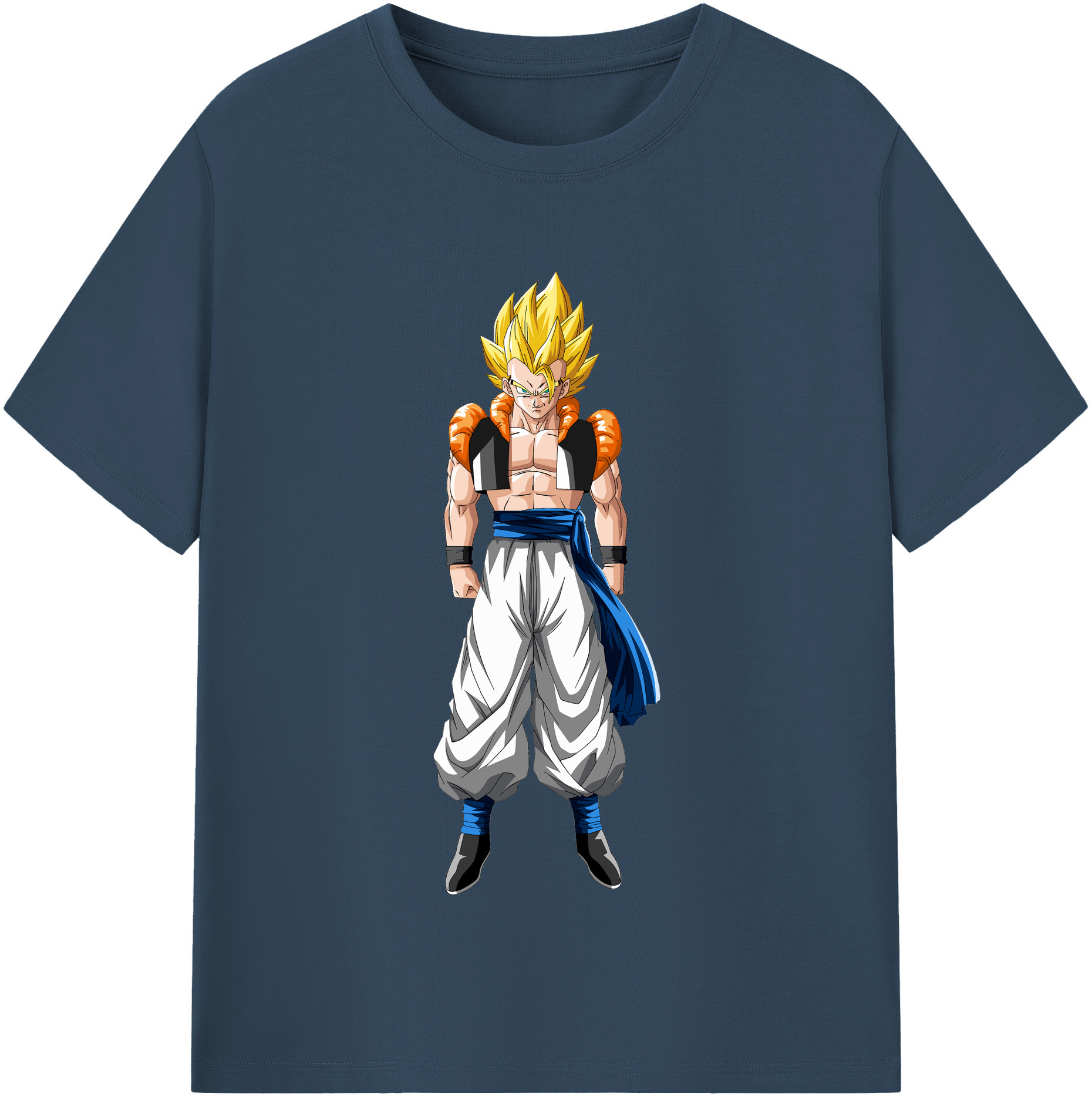 （画像用） ドラゴンボール ベジータ四世（Bejīta Yonsei）DRAGON BALL Vegeta IV 綿100％半袖Tシャツ（フロントプリント）