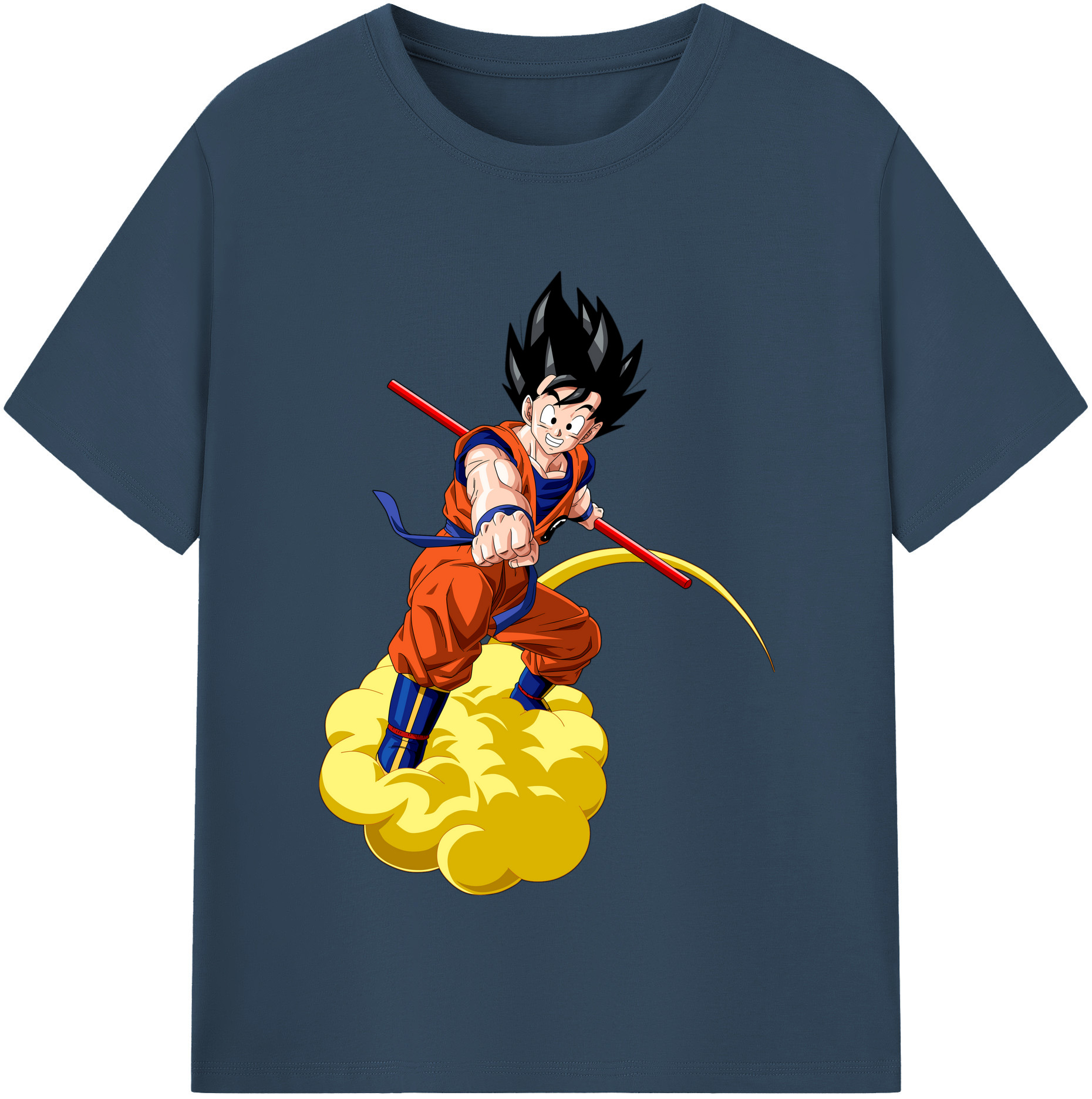 （画像用） ドラゴンボール 孫 悟飯（そんごはん）DRAGON BALL Son Gohan 綿100％半袖Tシャツ（フロントプリント）