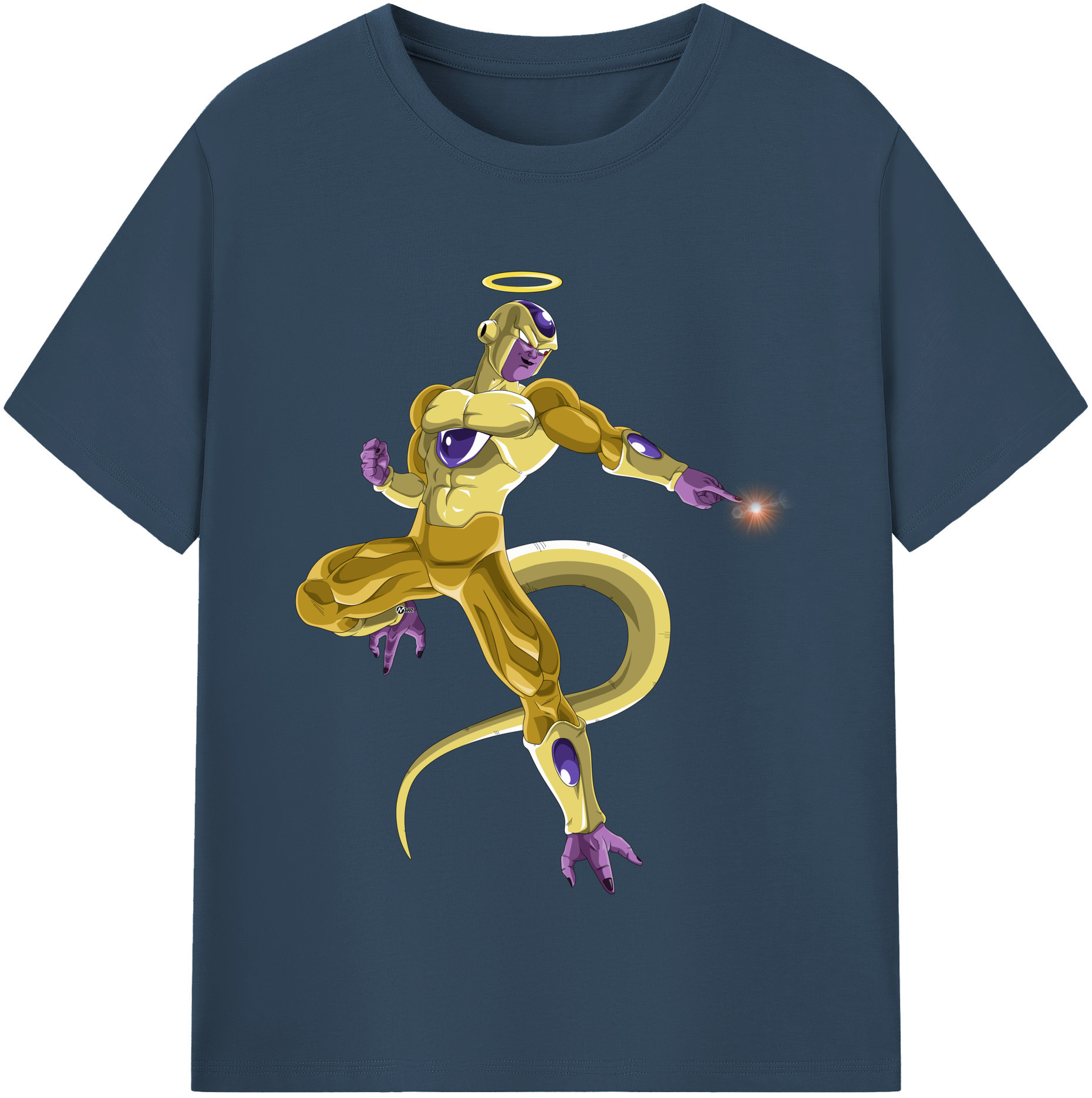 （画像用） ドラゴンボール フリーザ DRAGON BALL Frieza 綿100％半袖Tシャツ（フロントプリント）