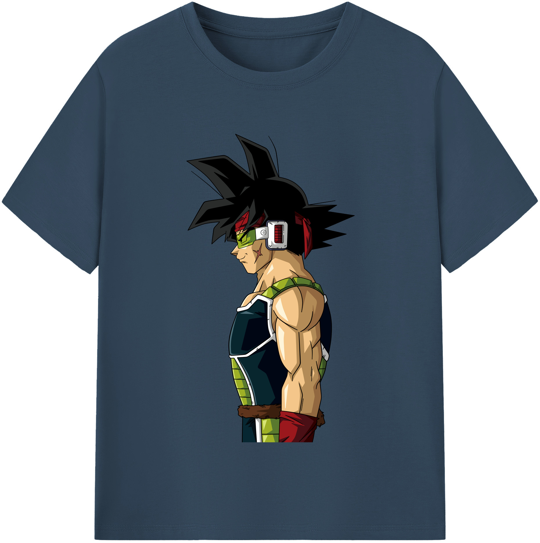 （画像用） ドラゴンボール バーダック DRAGON BALL Burdock 綿100％半袖Tシャツ（フロントプリント）