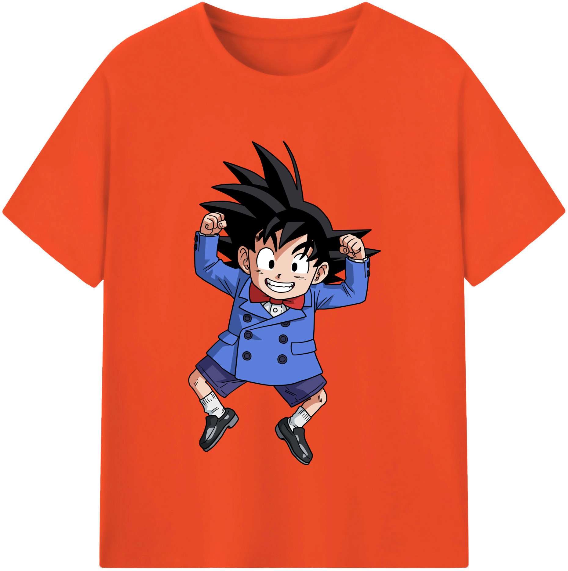 （画像用） ドラゴンボール 孫悟空（そん ごくう）Son Goku カカロット DRAGON BALL Kakarotto 綿100％半袖Tシャツ（フロントプリント）