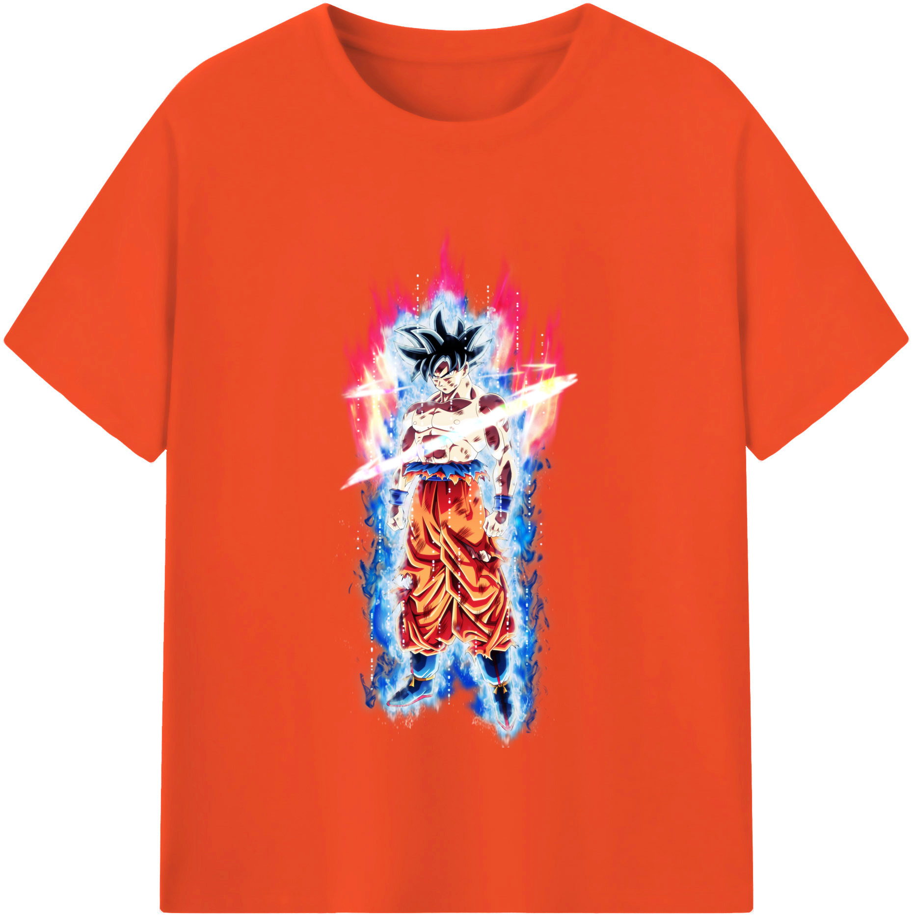 （画像用） ドラゴンボール 孫悟空（そん ごくう）Son Goku カカロット DRAGON BALL Kakarotto 綿100％半袖Tシャツ（フロントプリント）
