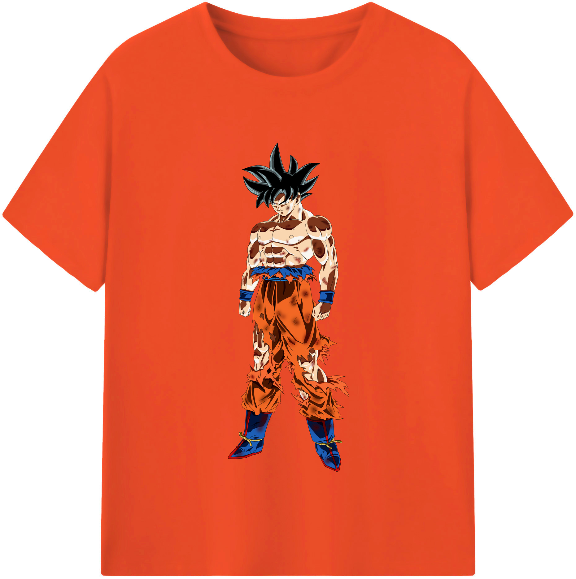 （画像用） ドラゴンボール 孫悟空（そん ごくう）Son Goku カカロット DRAGON BALL Kakarotto 綿100％半袖Tシャツ（フロントプリント）