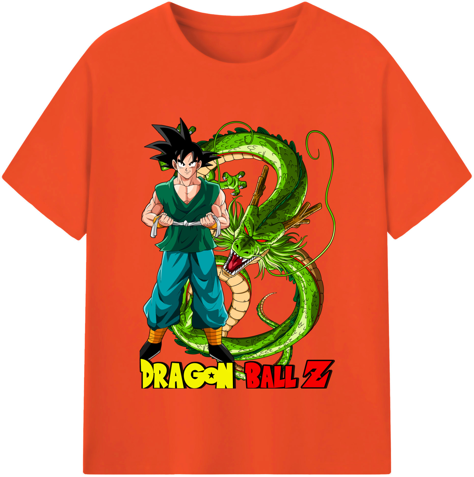 （画像用） ドラゴンボール 孫悟空（そん ごくう）Son Goku カカロット DRAGON BALL Kakarotto 綿100％半袖Tシャツ（フロントプリント）