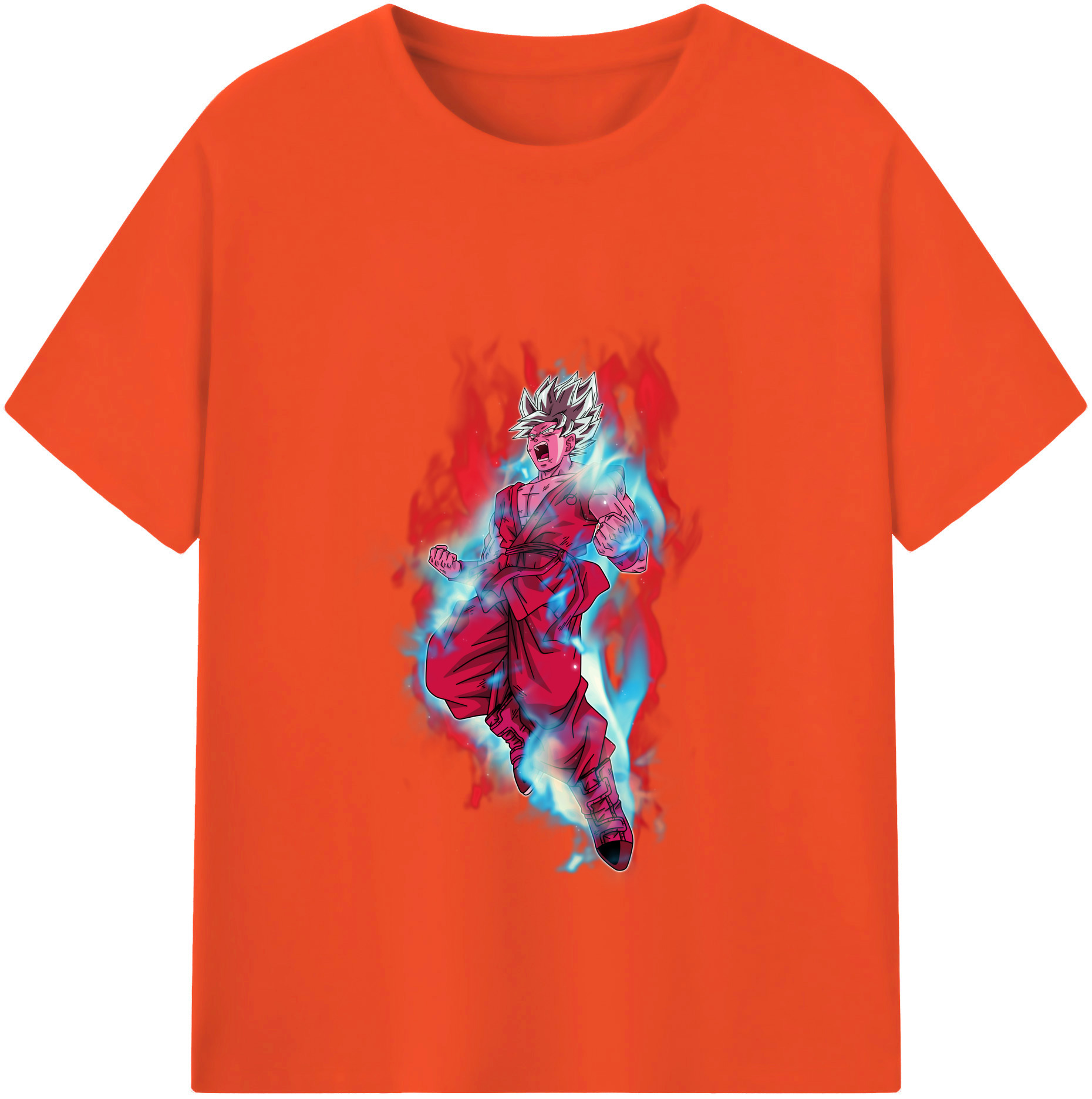 （画像用） ドラゴンボール 孫悟空（そん ごくう）Son Goku カカロット DRAGON BALL Kakarotto 綿100％半袖Tシャツ（フロントプリント）