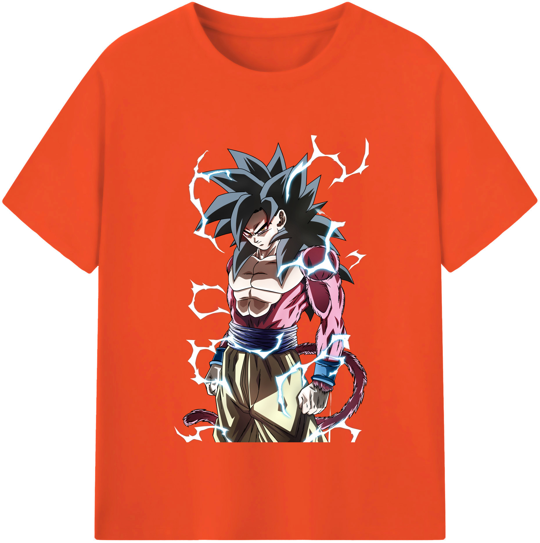 （画像用） ドラゴンボール 孫悟空（そん ごくう）Son Goku カカロット DRAGON BALL Kakarotto 綿100％半袖Tシャツ（フロントプリント）