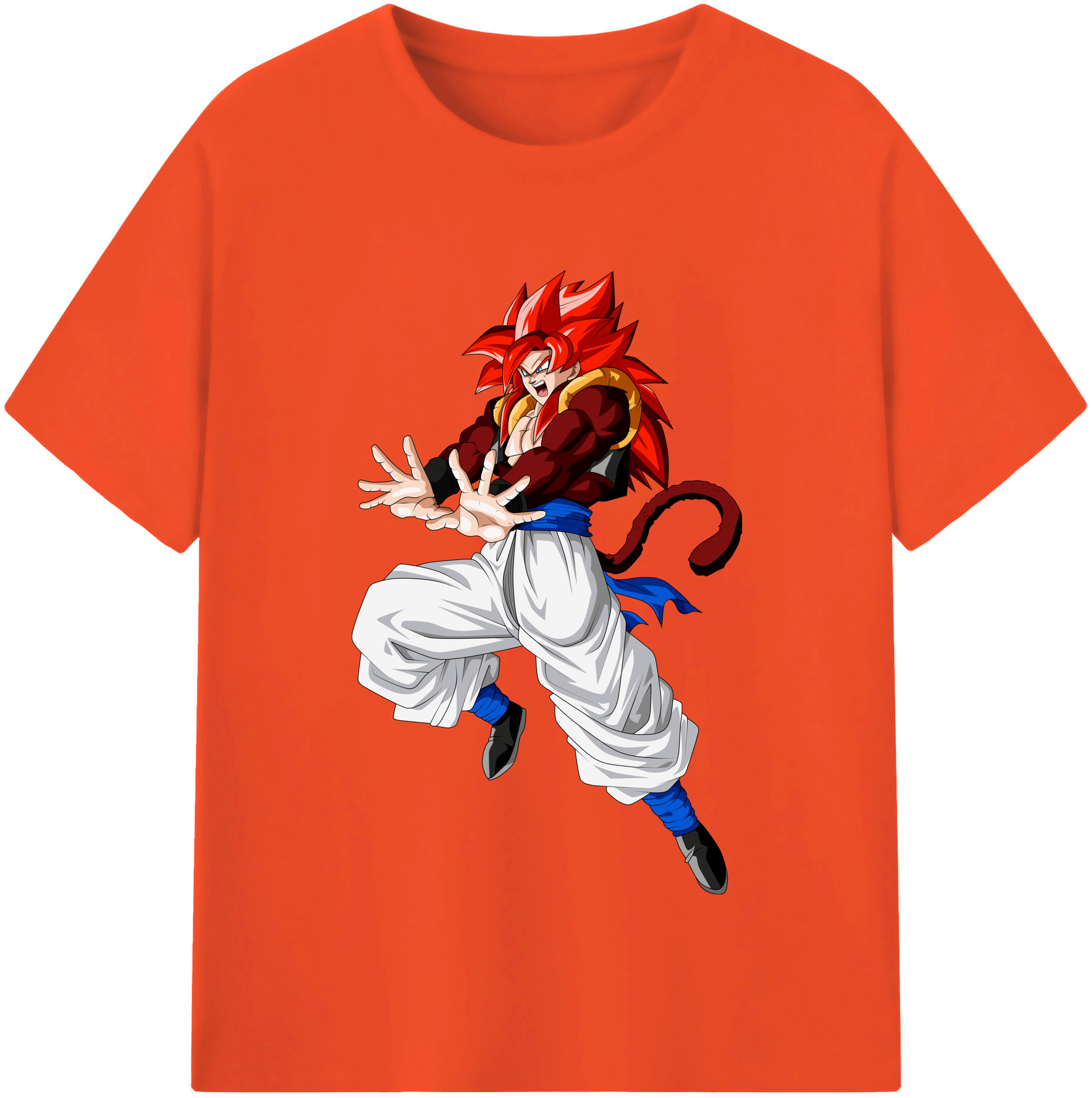 （画像用） ドラゴンボール 孫悟空（そん ごくう）Son Goku カカロット DRAGON BALL Kakarotto 綿100％半袖Tシャツ（フロントプリント）