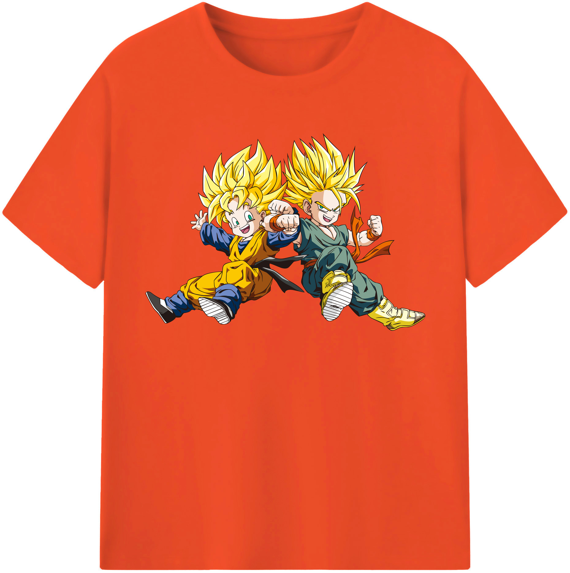 （画像用） ドラゴンボール 孫悟空（そん ごくう）Son Goku カカロット DRAGON BALL Kakarotto 綿100％半袖Tシャツ（フロントプリント）