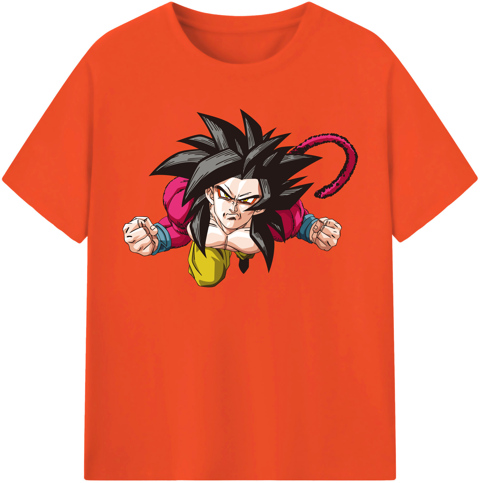 （画像用） ドラゴンボール 孫悟空（そん ごくう）Son Goku カカロット DRAGON BALL Kakarotto 綿100％半袖Tシャツ（フロントプリント）