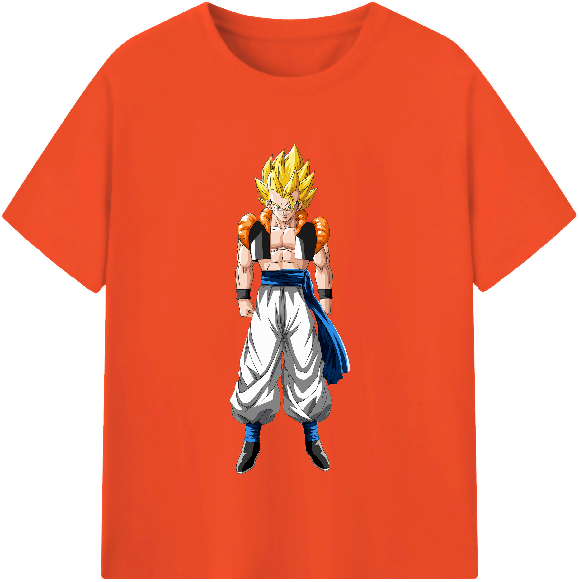 （画像用） ドラゴンボール ベジータ四世（Bejīta Yonsei）DRAGON BALL Vegeta IV 綿100％半袖Tシャツ（フロントプリント）