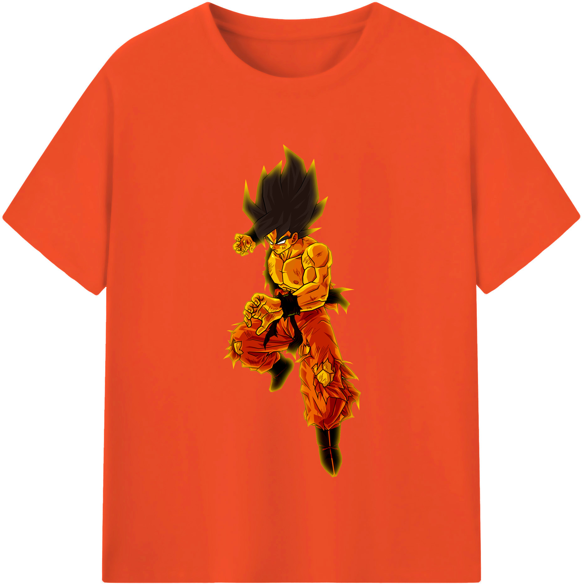 （画像用） ドラゴンボール 孫 悟飯（そんごはん）DRAGON BALL Son Gohan 綿100％半袖Tシャツ（フロントプリント）