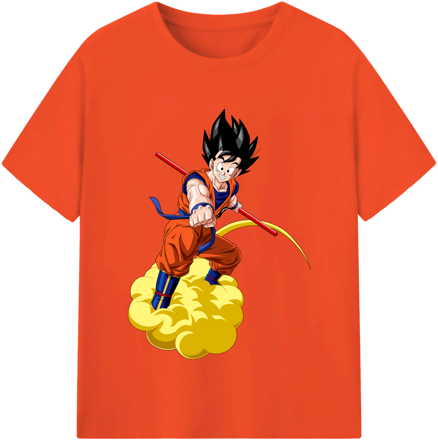 （画像用） ドラゴンボール 孫 悟飯（そんごはん）DRAGON BALL Son Gohan 綿100％半袖Tシャツ（フロントプリント）