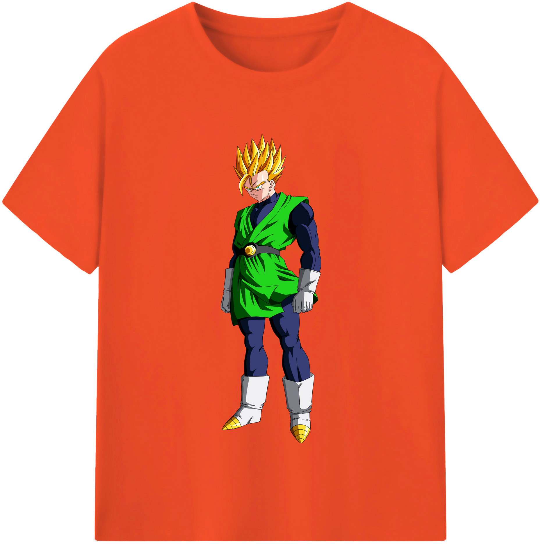 （画像用） ドラゴンボール 孫 悟飯（そんごはん）DRAGON BALL Son Gohan 綿100％半袖Tシャツ（フロントプリント）