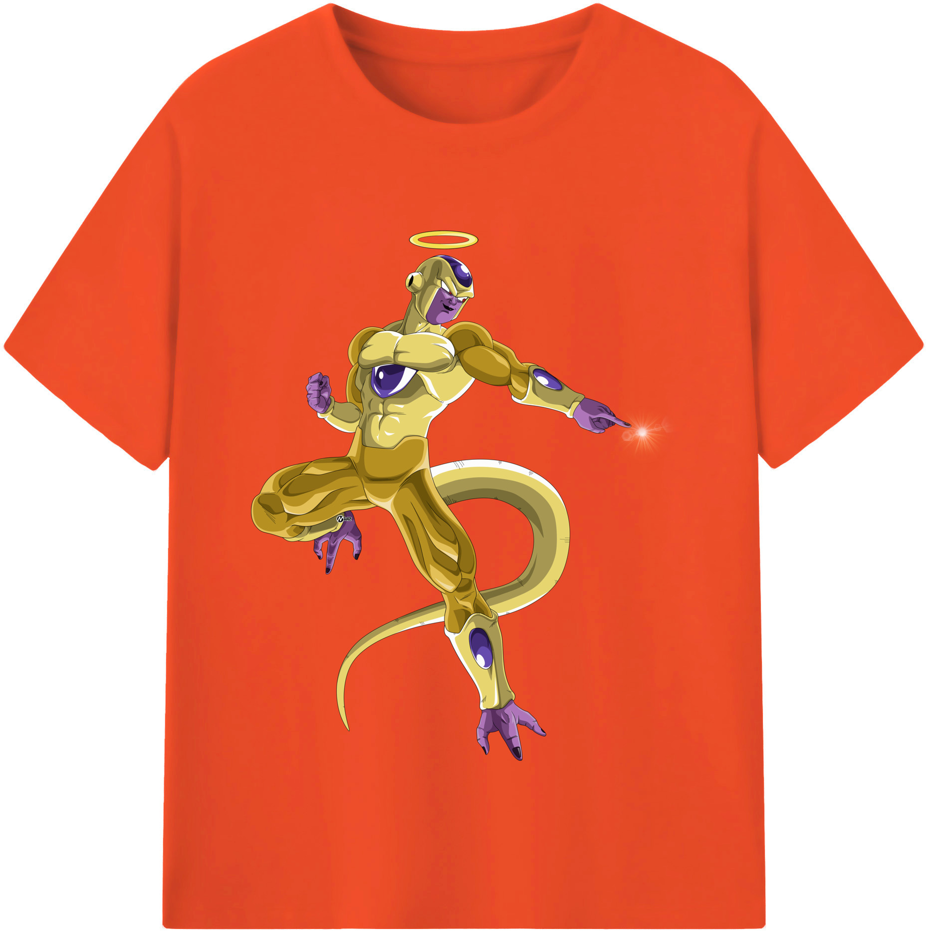 （画像用） ドラゴンボール フリーザ DRAGON BALL Frieza 綿100％半袖Tシャツ（フロントプリント）
