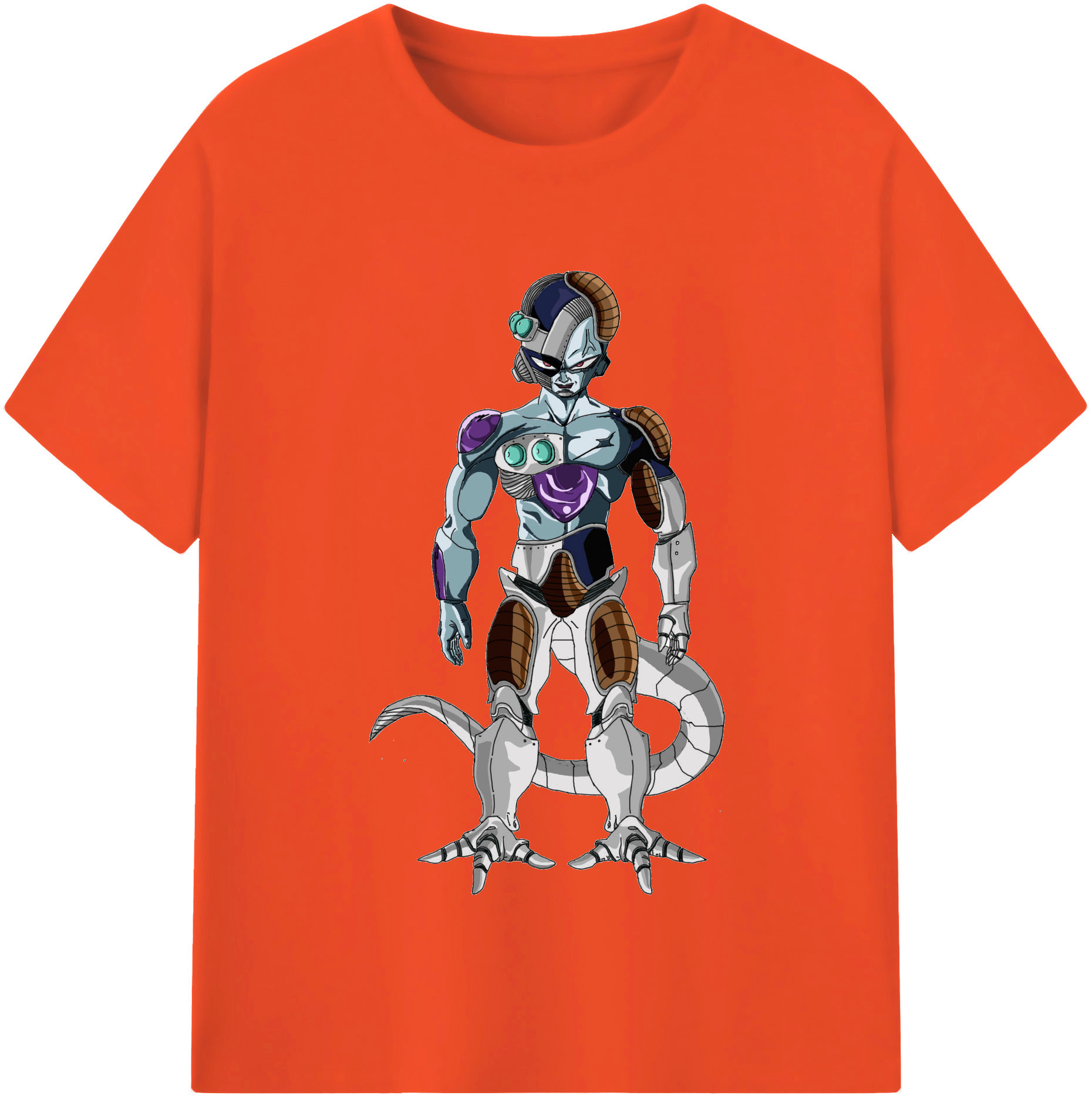 （画像用） ドラゴンボール クウラ DRAGON BALL Cooler Coora 綿100％半袖Tシャツ（フロントプリント）