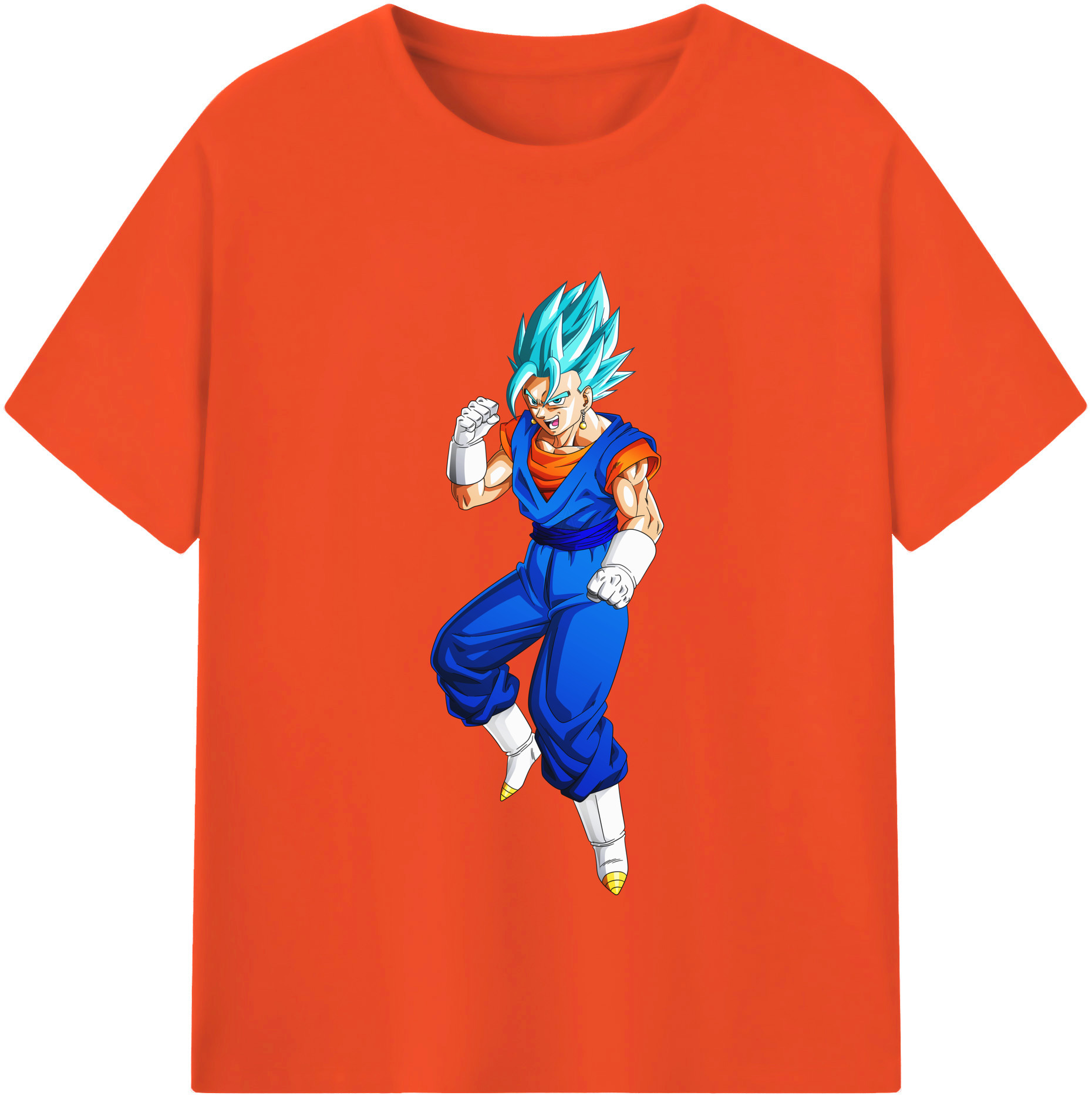 （画像用） ドラゴンボール ベジット DRAGON BALL Vegetto 綿100％半袖Tシャツ（フロントプリント）