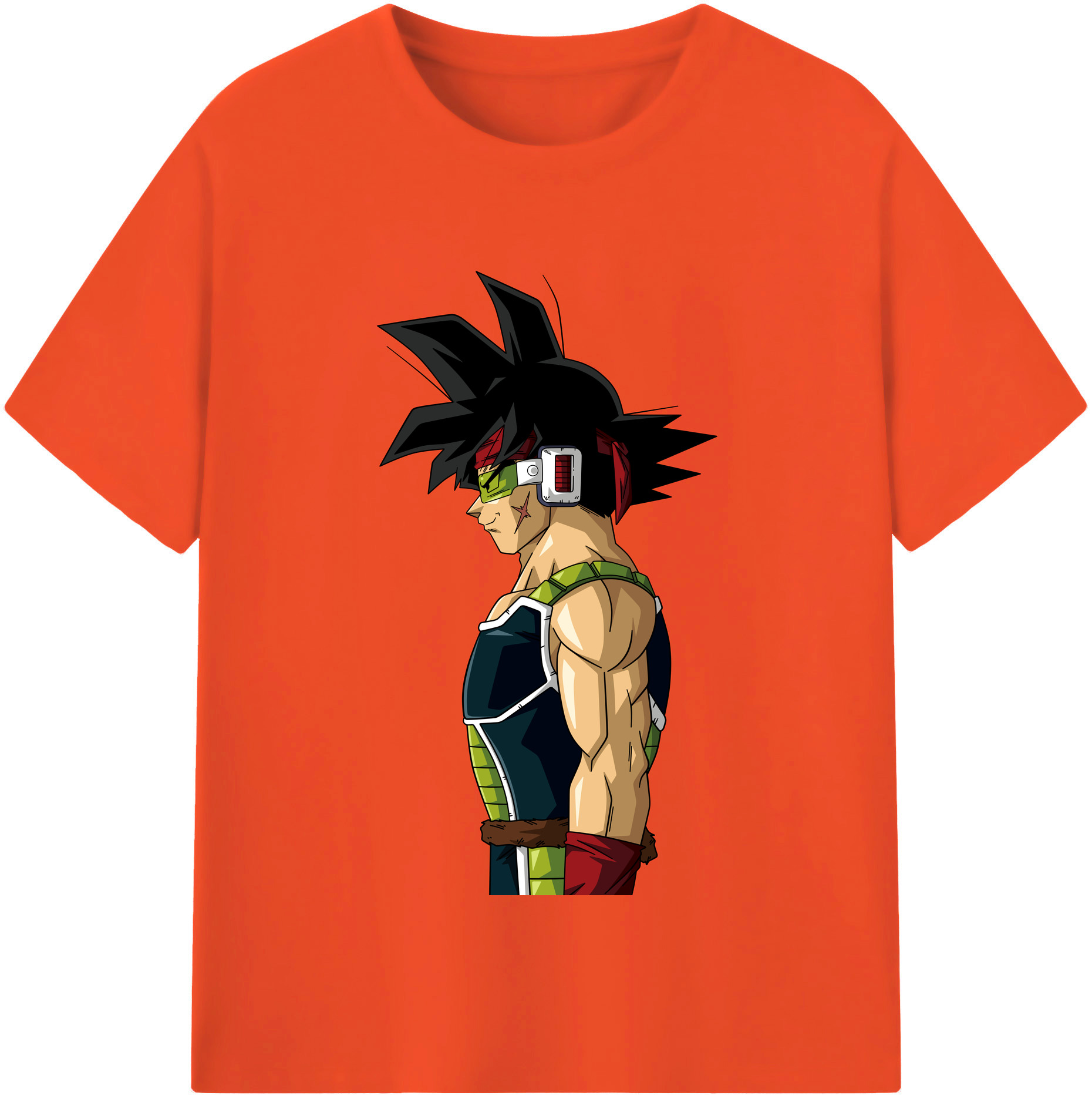 （画像用） ドラゴンボール バーダック DRAGON BALL Burdock 綿100％半袖Tシャツ（フロントプリント）
