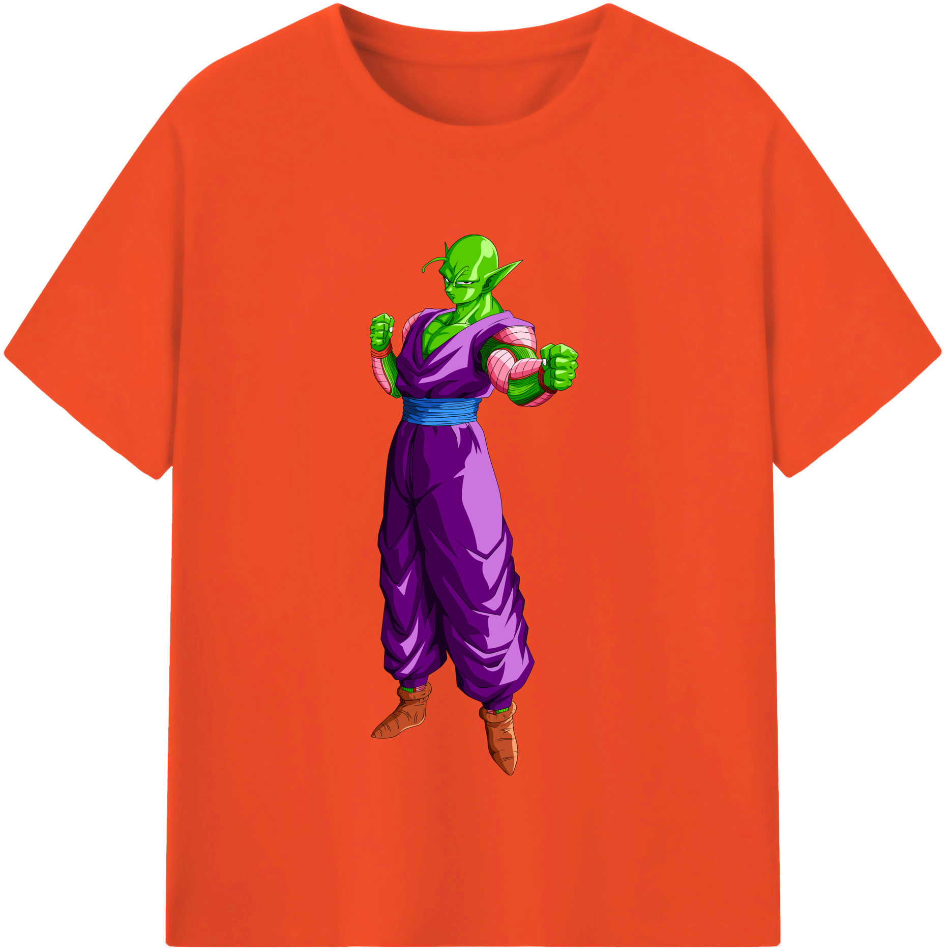 （画像用） ドラゴンボール ピッコロ DRAGON BALL Piccolo 綿100％半袖Tシャツ（フロントプリント）