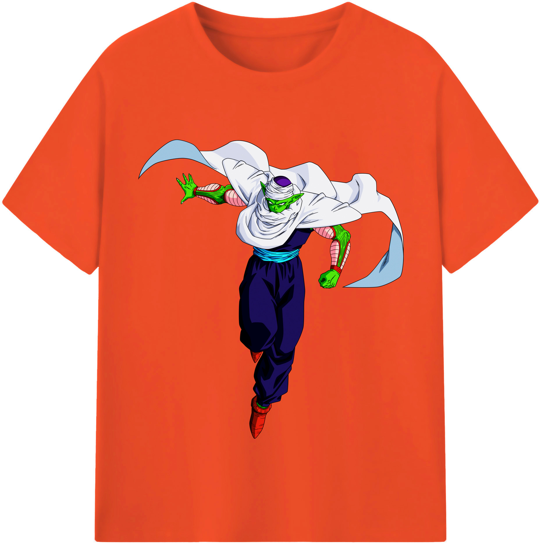 （画像用） ドラゴンボール ピッコロ DRAGON BALL Piccolo 綿100％半袖Tシャツ（フロントプリント）