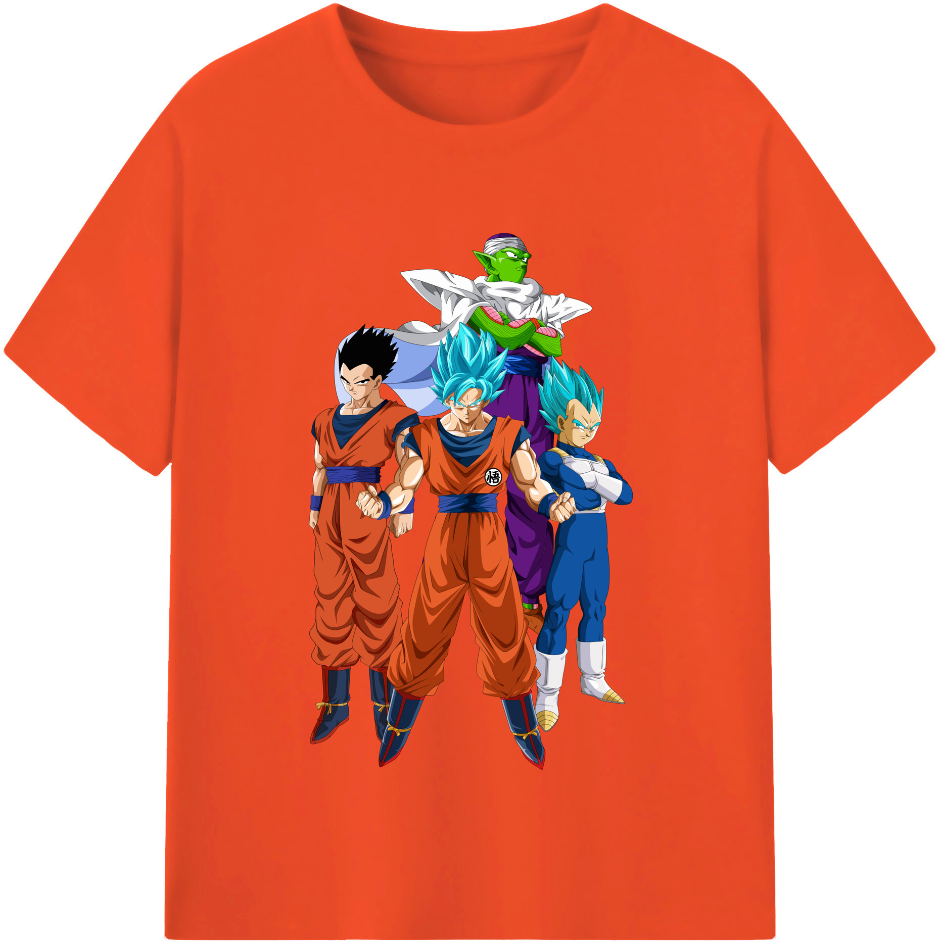 （画像用） ドラゴンボール DRAGON BALL 綿100％半袖Tシャツ（フロントプリント）