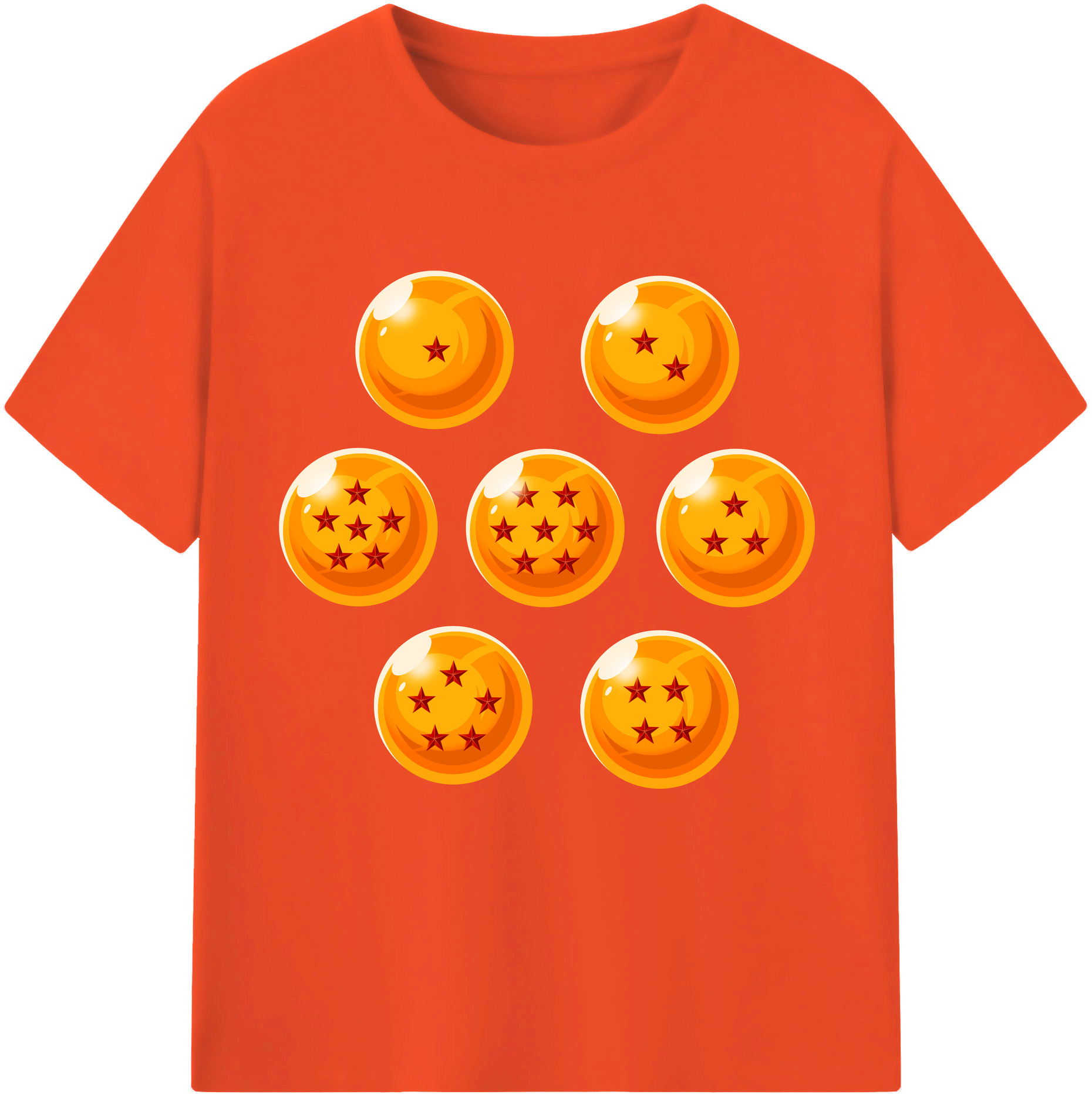 （画像用） ドラゴンボール DRAGON BALL 綿100％半袖Tシャツ（フロントプリント）