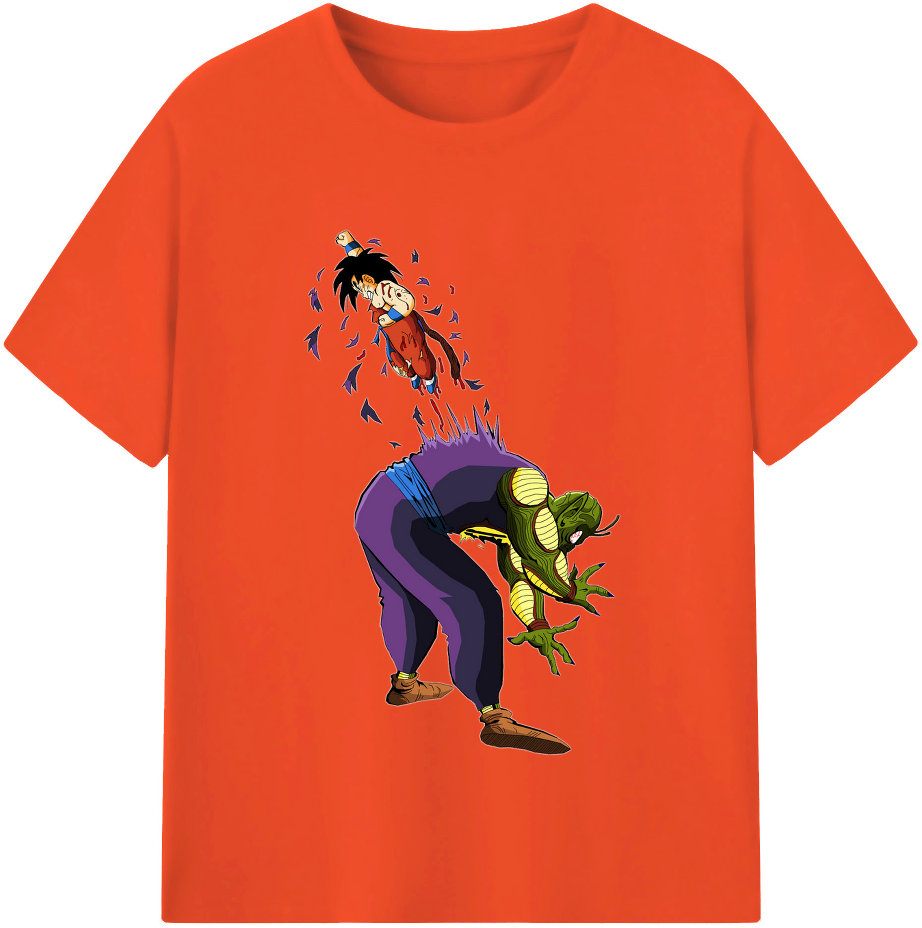 （画像用） ドラゴンボール DRAGON BALL 綿100％半袖Tシャツ（フロントプリント）