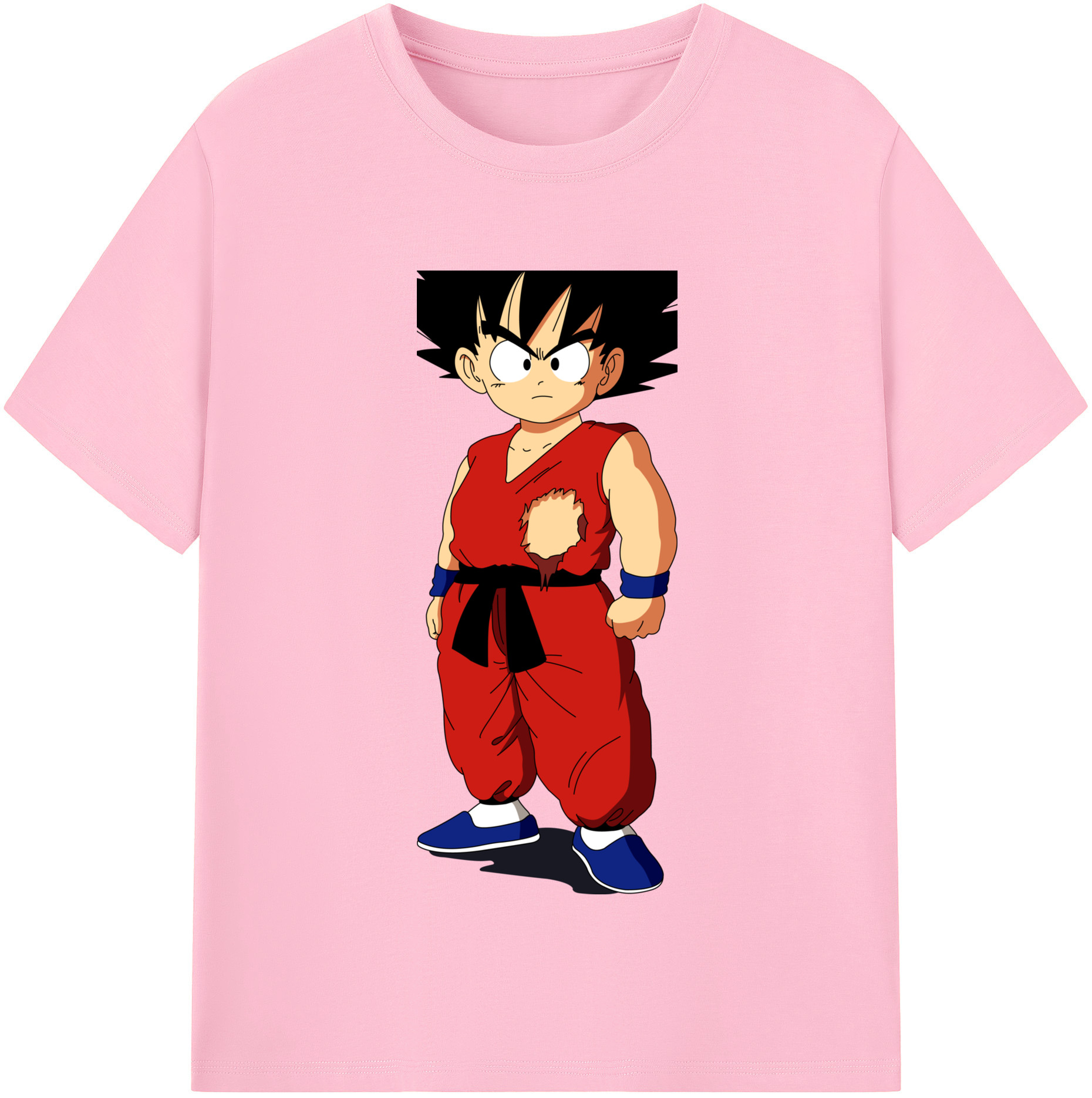 （画像用） ドラゴンボール 孫悟空（そん ごくう）Son Goku カカロット DRAGON BALL Kakarotto 綿100％半袖Tシャツ（フロントプリント）