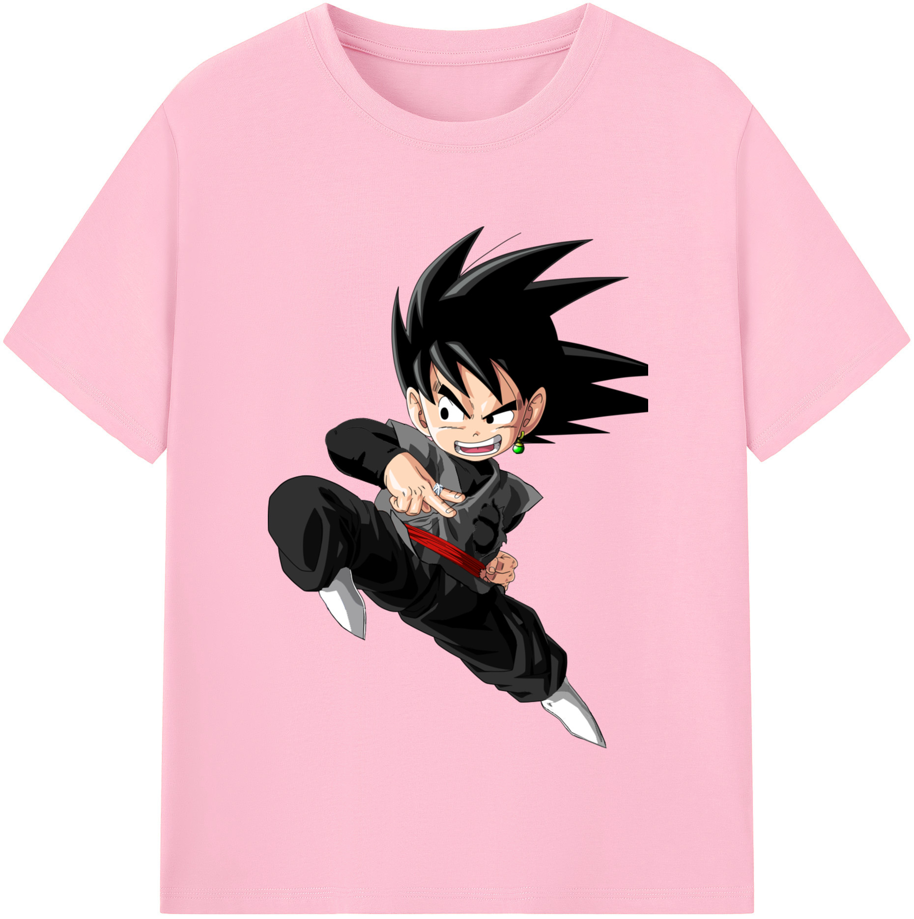 （画像用） ドラゴンボール 孫悟空（そん ごくう）Son Goku カカロット DRAGON BALL Kakarotto 綿100％半袖Tシャツ（フロントプリント）