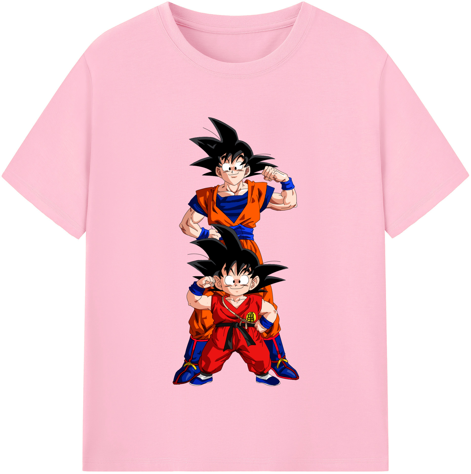 （画像用） ドラゴンボール 孫悟空（そん ごくう）Son Goku カカロット DRAGON BALL Kakarotto 綿100％半袖Tシャツ（フロントプリント）