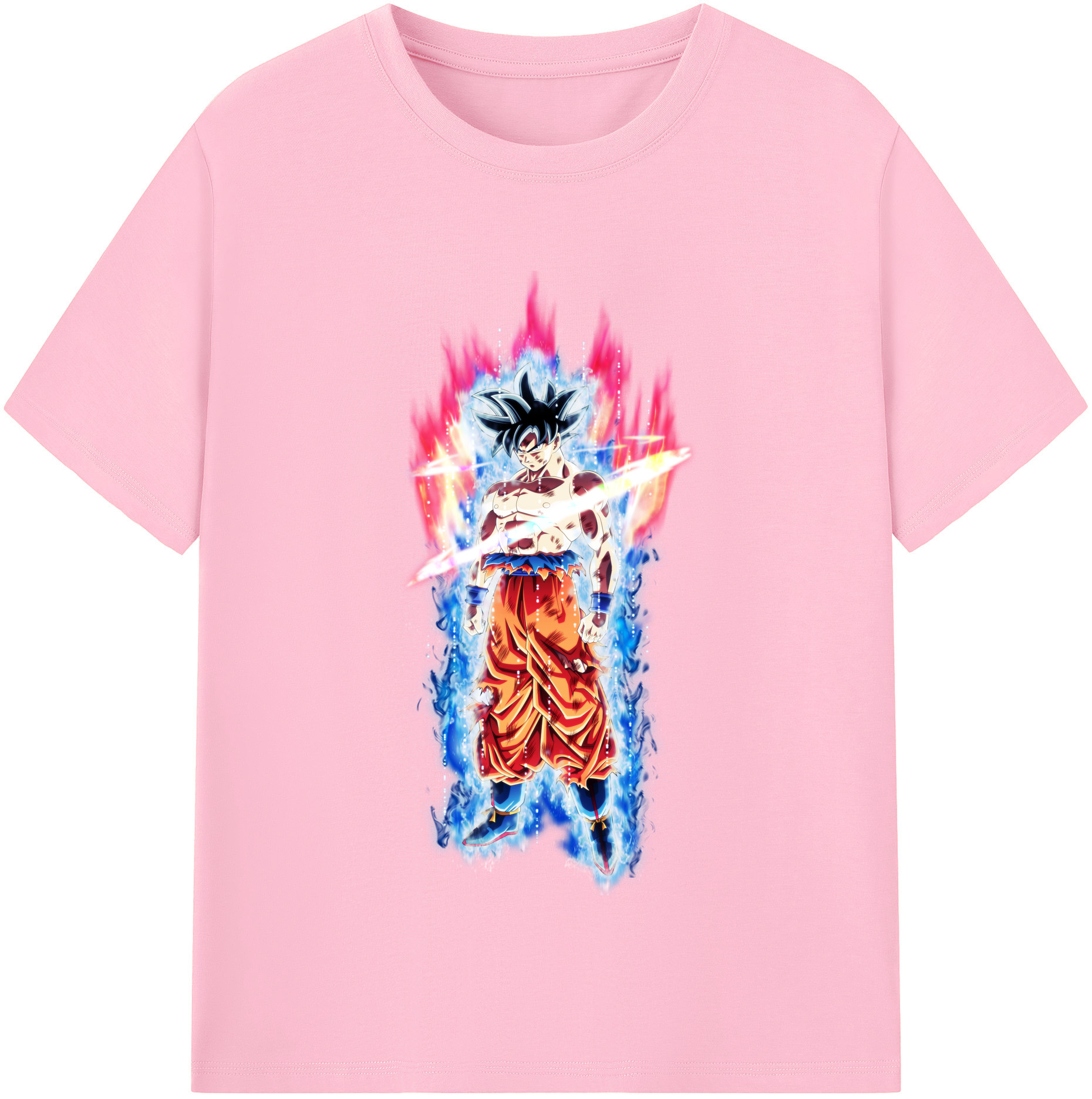 （画像用） ドラゴンボール 孫悟空（そん ごくう）Son Goku カカロット DRAGON BALL Kakarotto 綿100％半袖Tシャツ（フロントプリント）