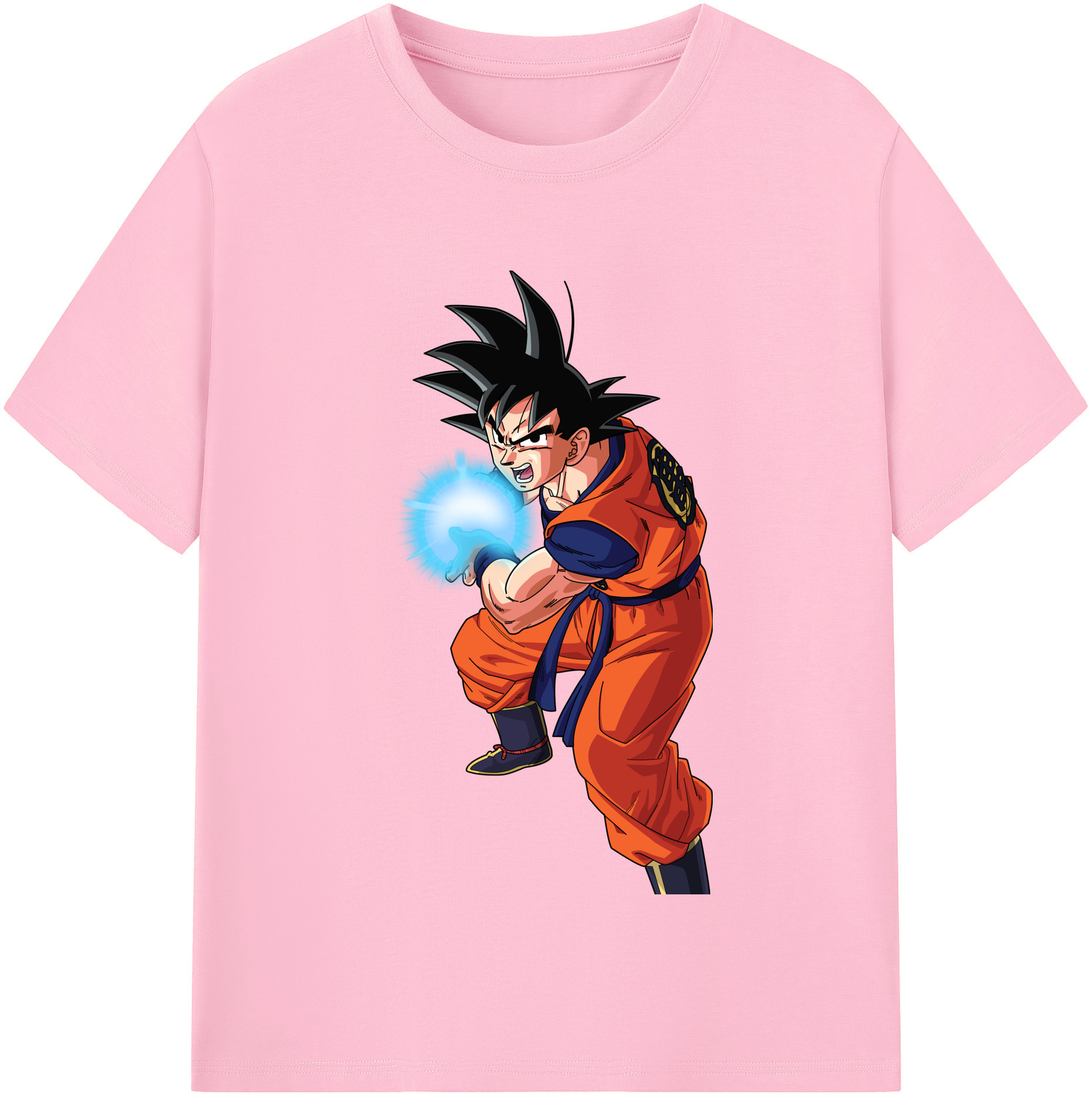 （画像用） ドラゴンボール 孫悟空（そん ごくう）Son Goku カカロット DRAGON BALL Kakarotto 綿100％半袖Tシャツ（フロントプリント）