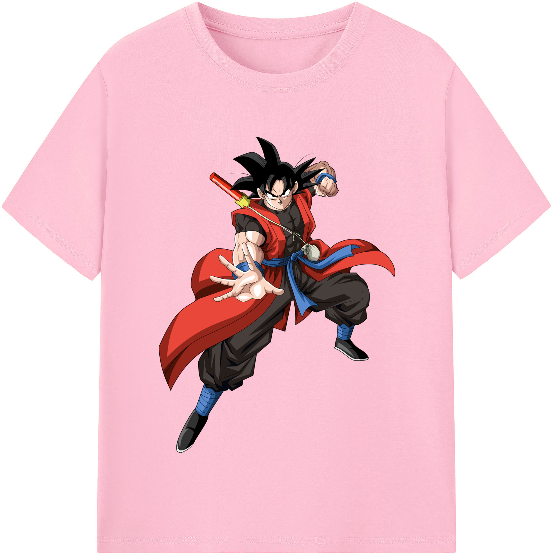 （画像用） ドラゴンボール 孫悟空（そん ごくう）Son Goku カカロット DRAGON BALL Kakarotto 綿100％半袖Tシャツ（フロントプリント）