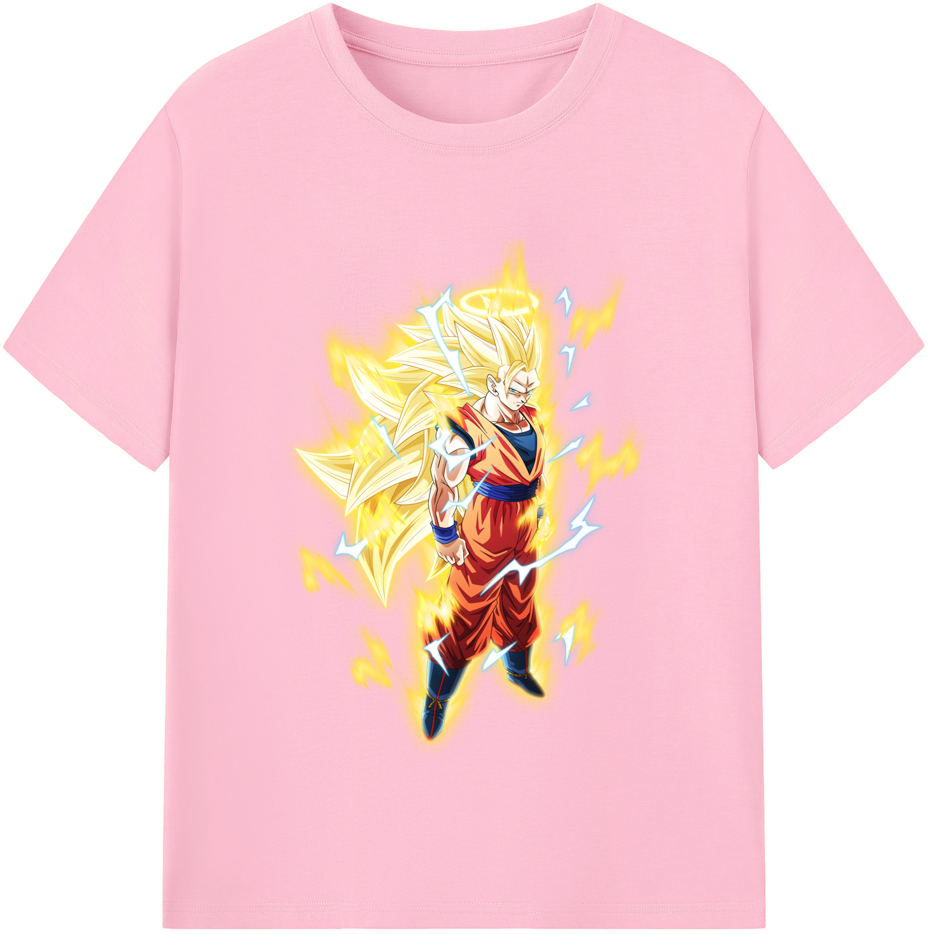（画像用） ドラゴンボール 孫悟空（そん ごくう）Son Goku カカロット DRAGON BALL Kakarotto 綿100％半袖Tシャツ（フロントプリント）