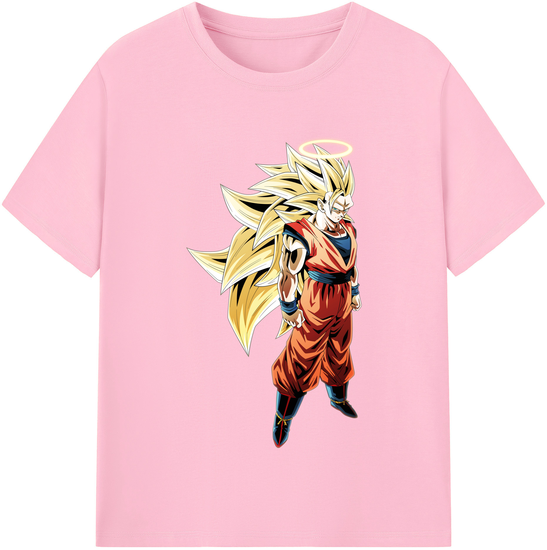 （画像用） ドラゴンボール 孫悟空（そん ごくう）Son Goku カカロット DRAGON BALL Kakarotto 綿100％半袖Tシャツ（フロントプリント）