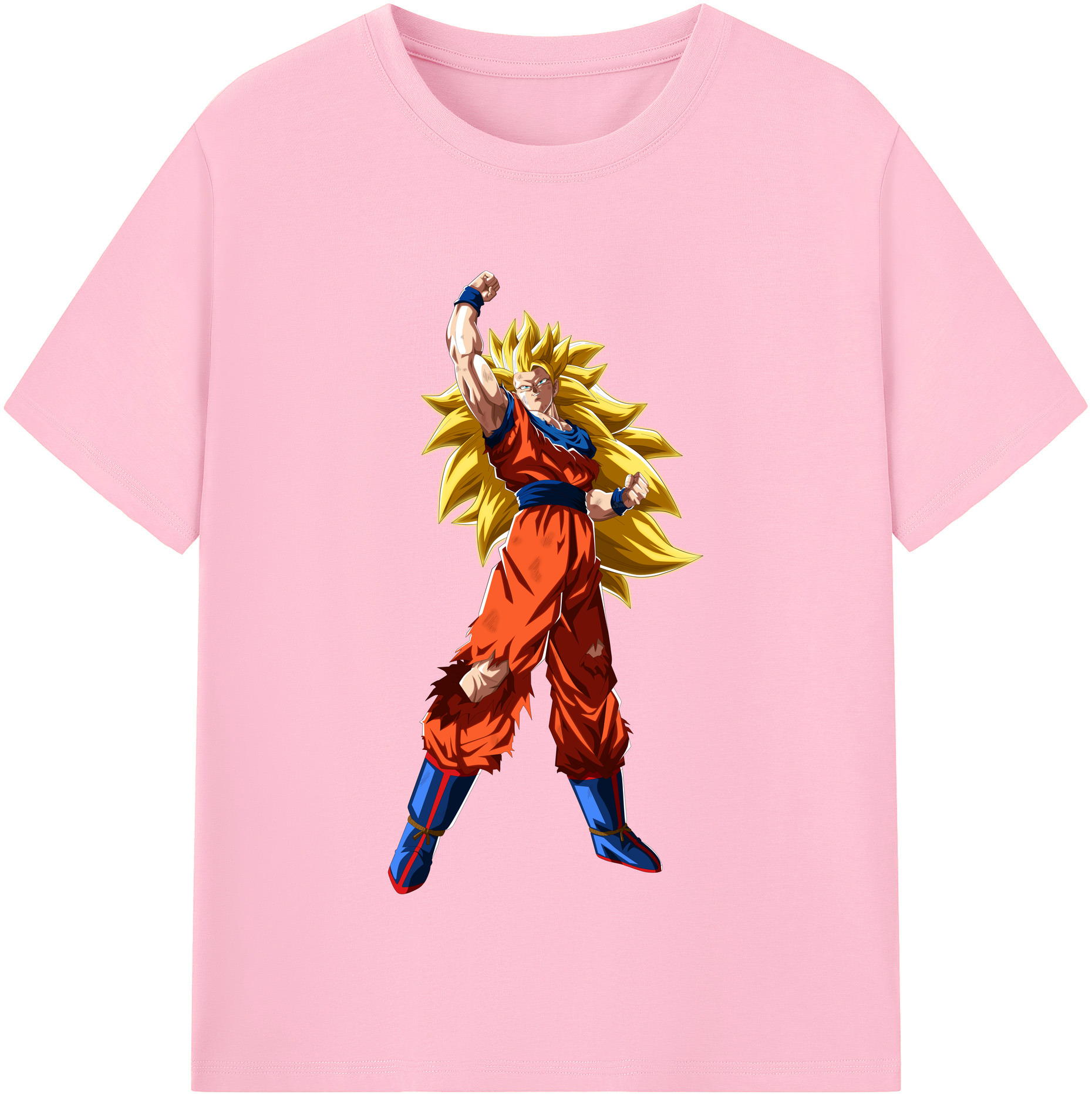 （画像用） ドラゴンボール 孫悟空（そん ごくう）Son Goku カカロット DRAGON BALL Kakarotto 綿100％半袖Tシャツ（フロントプリント）