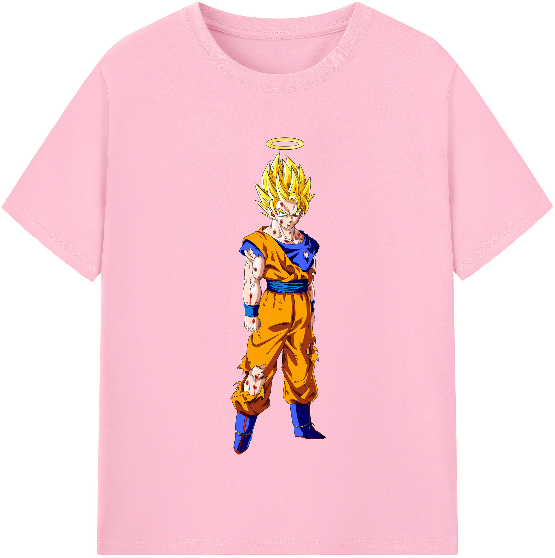 （画像用） ドラゴンボール 孫悟空（そん ごくう）Son Goku カカロット DRAGON BALL Kakarotto 綿100％半袖Tシャツ（フロントプリント）