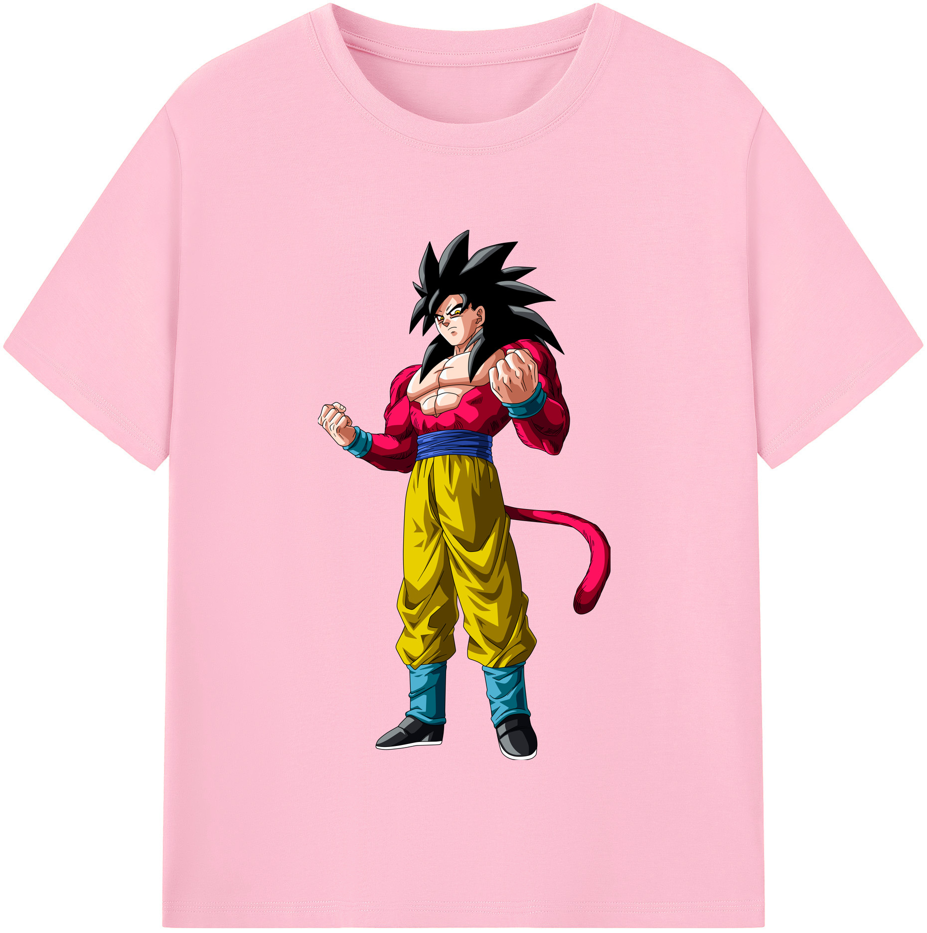 （画像用） ドラゴンボール 孫悟空（そん ごくう）Son Goku カカロット DRAGON BALL Kakarotto 綿100％半袖Tシャツ（フロントプリント）