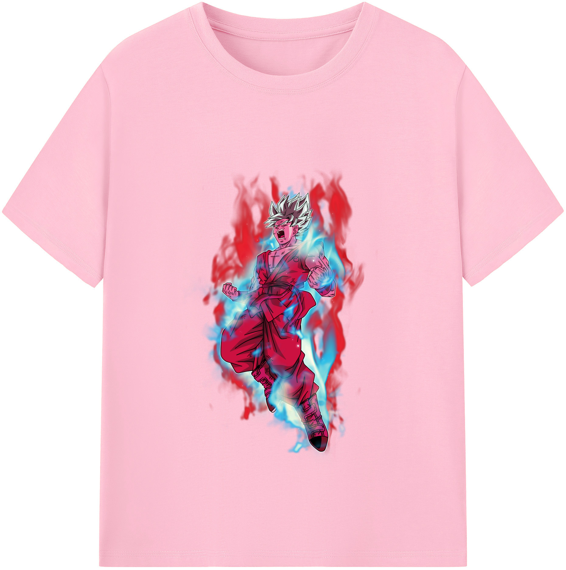 （画像用） ドラゴンボール 孫悟空（そん ごくう）Son Goku カカロット DRAGON BALL Kakarotto 綿100％半袖Tシャツ（フロントプリント）